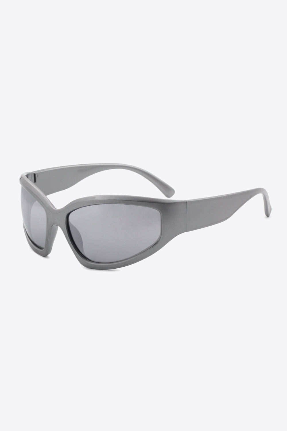 UV400 Polycarbonate Cat-Eye Sunglasses with Sporty Look