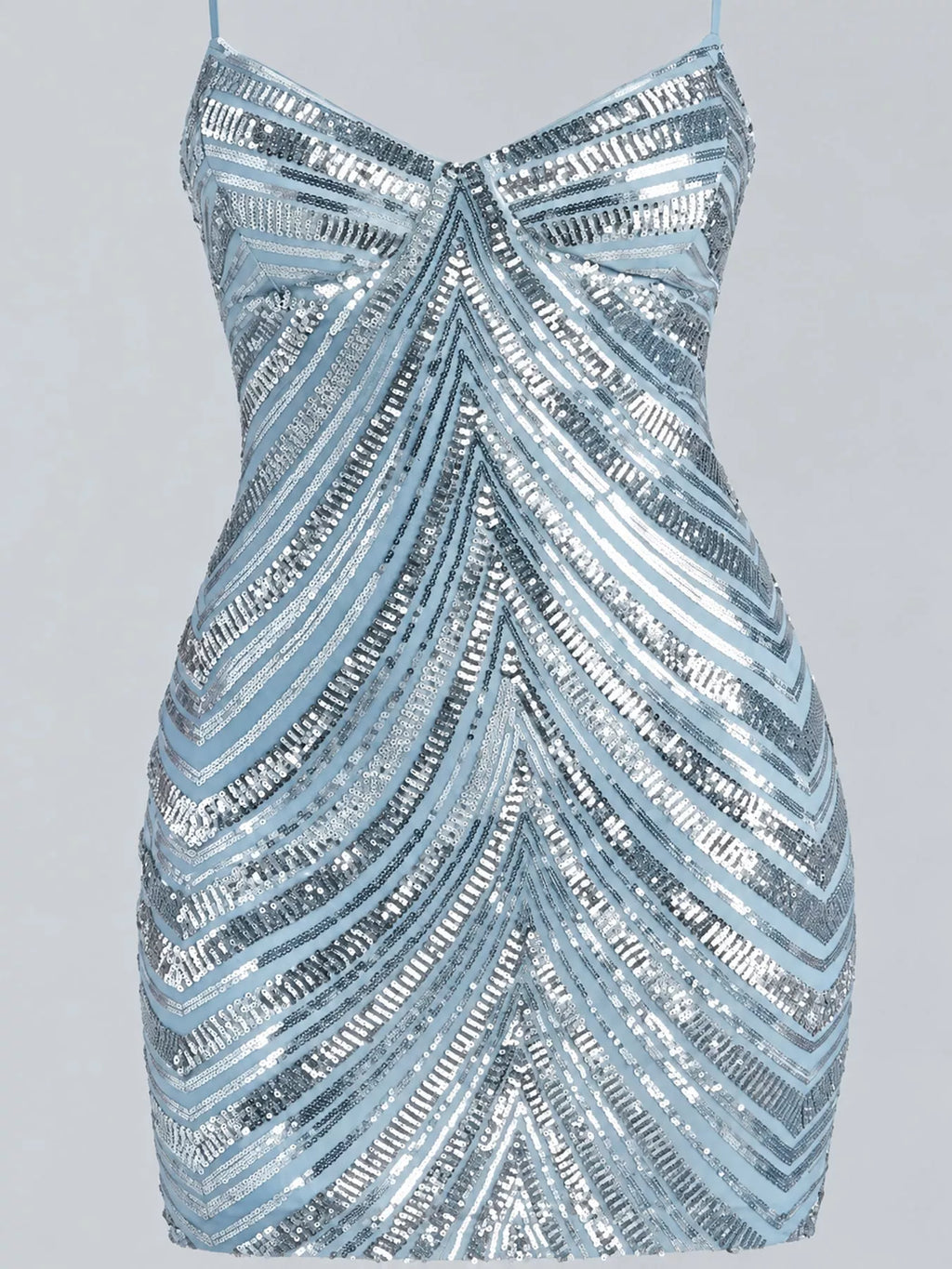 Sequin Embellished Bodycon Mini Dress