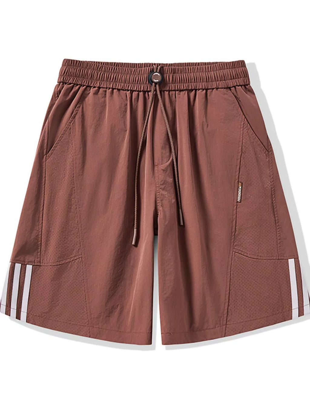 Men's Plus Size Casual Striped Shorts