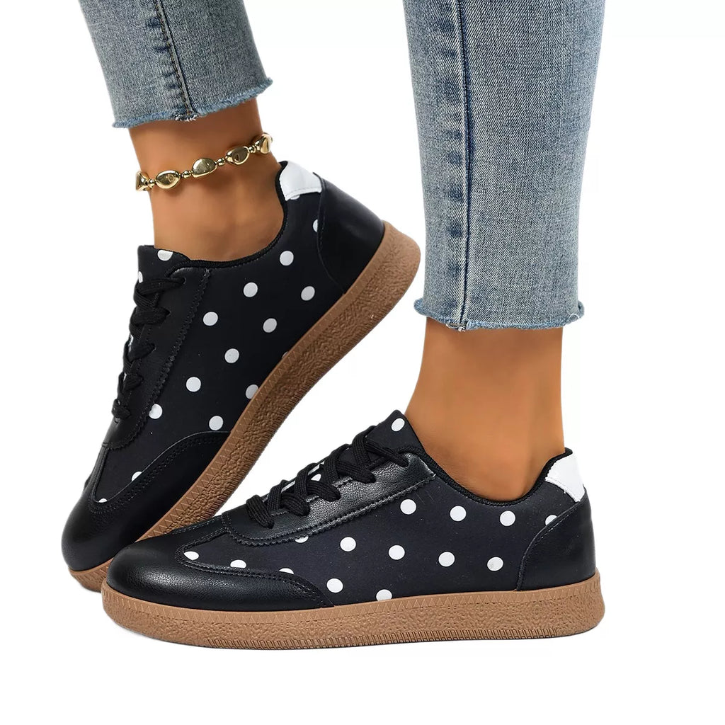 Polka Dot Casual Sneakers