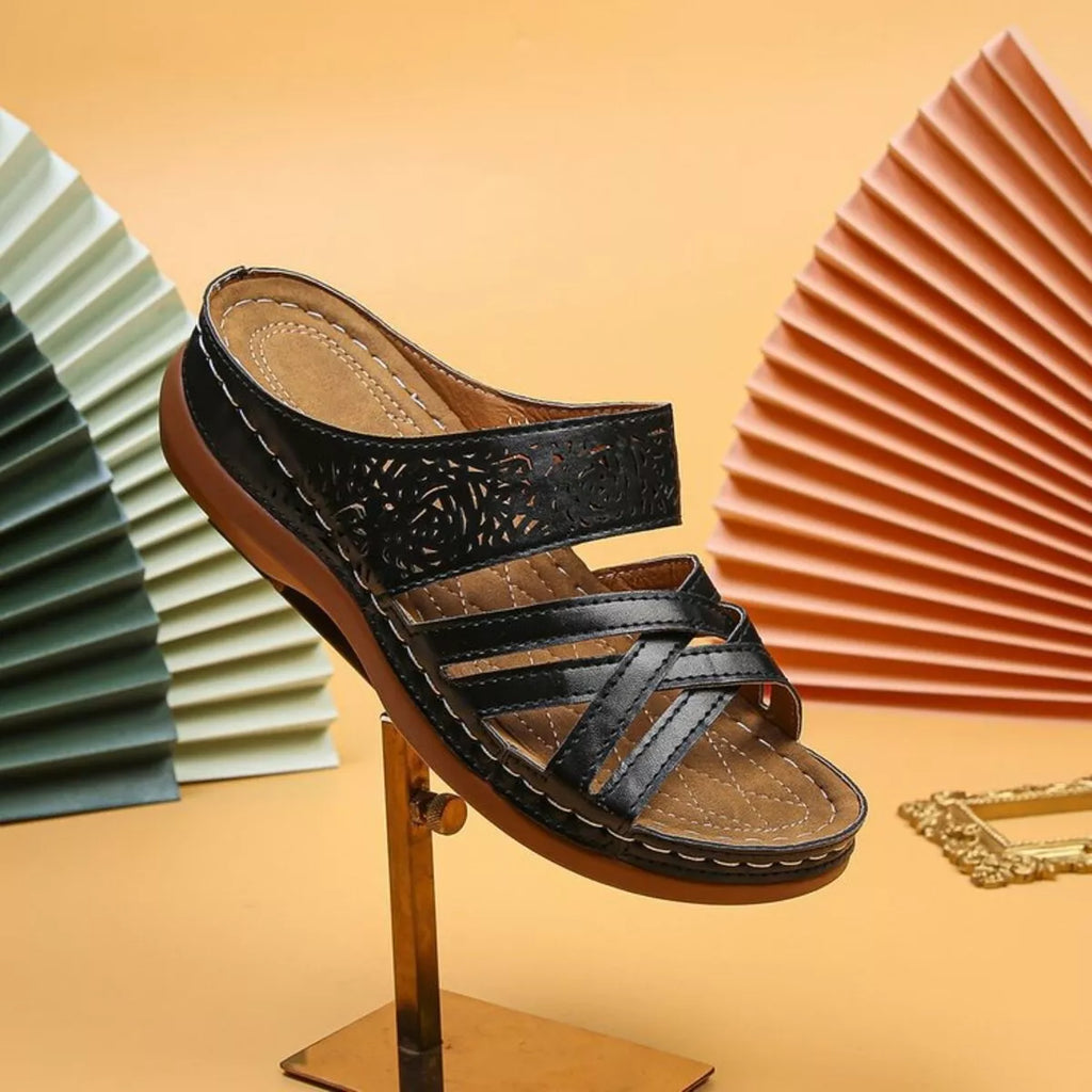 Open Toe Wedge Sandals