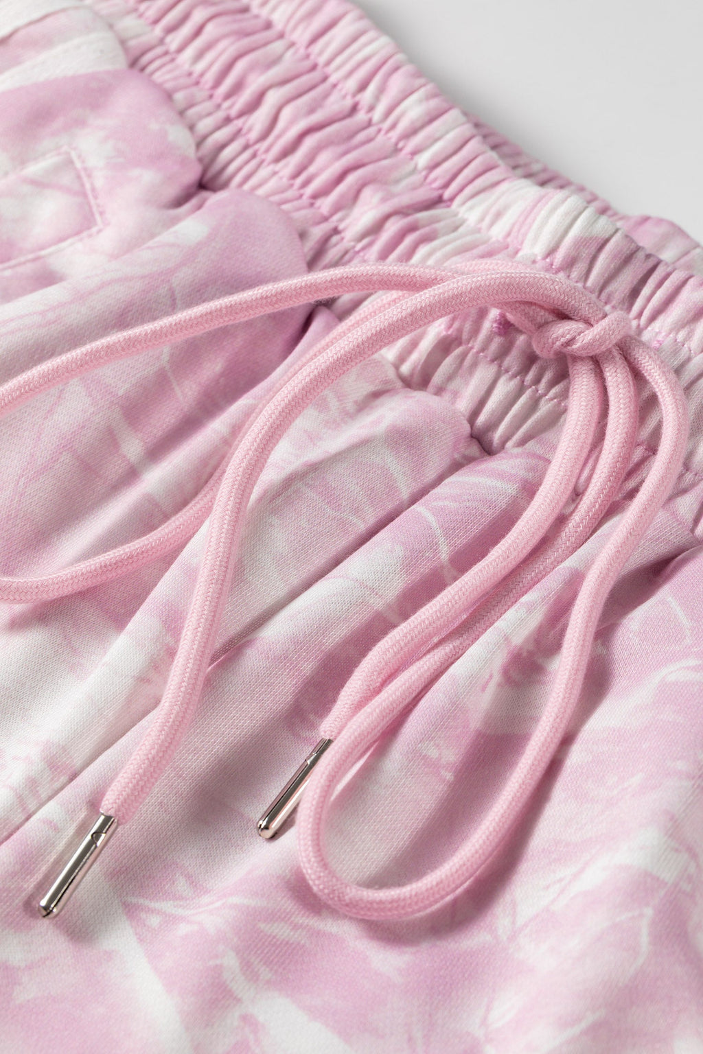 Abstract Camo Side Stripe Top & Loose Pants Set