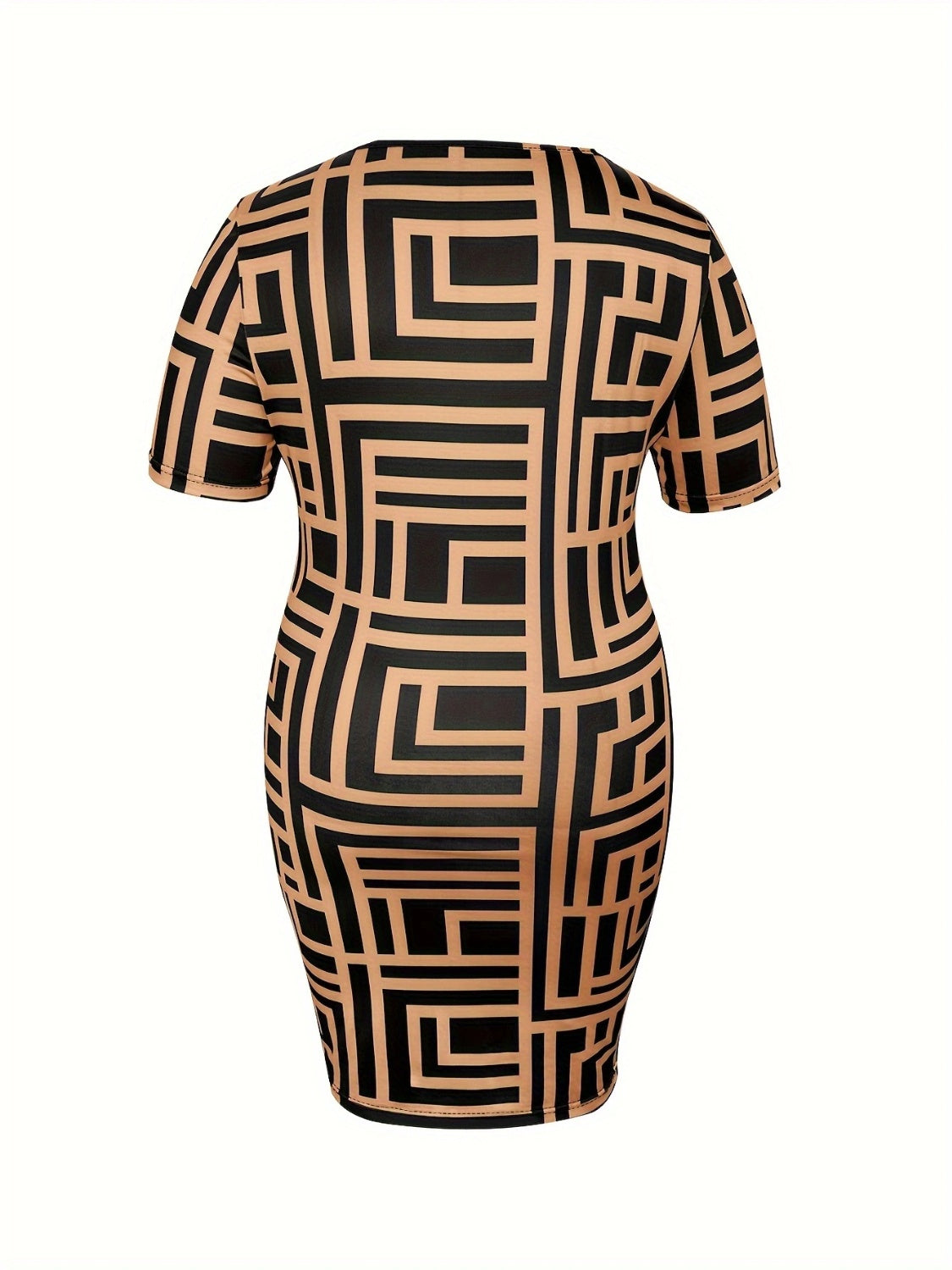 Sweetheart Neck Short Sleeve Mini Dress