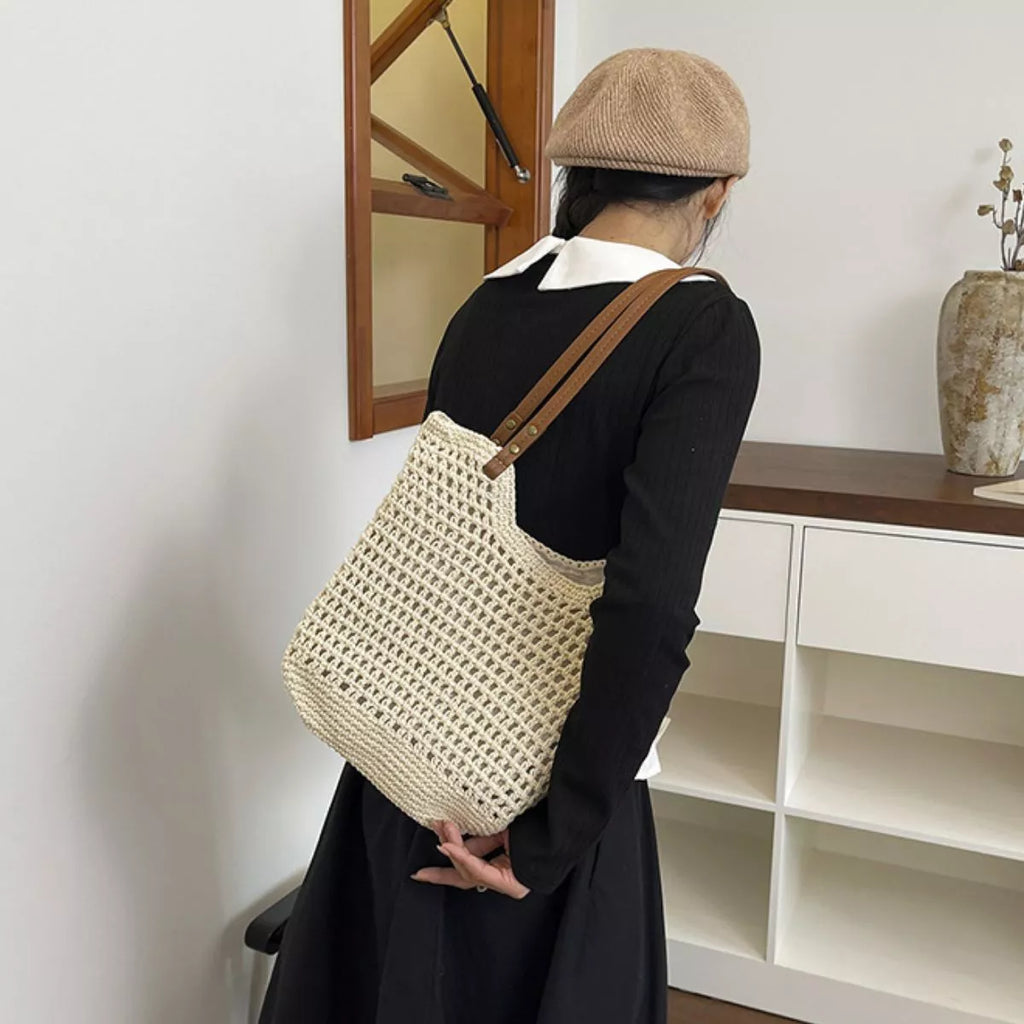 Crochet Knit Shoulder Bag