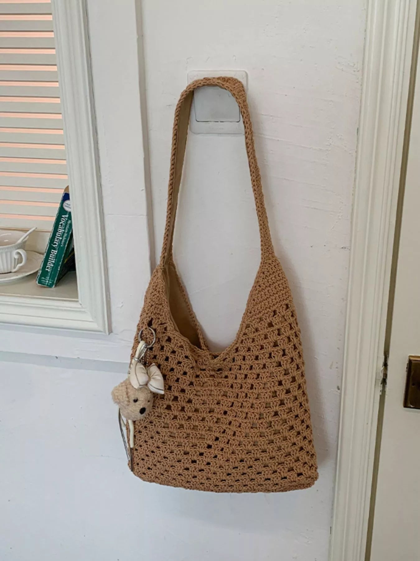 Crochet Knit Shoulder Bag