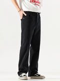 Men's Full Size Wide Leg Jeans with Pockets Plus Size