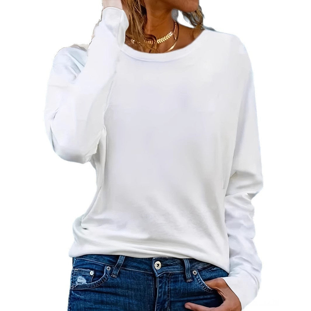 FallWinter Fashion Casual Crew-neck Long-sleeve