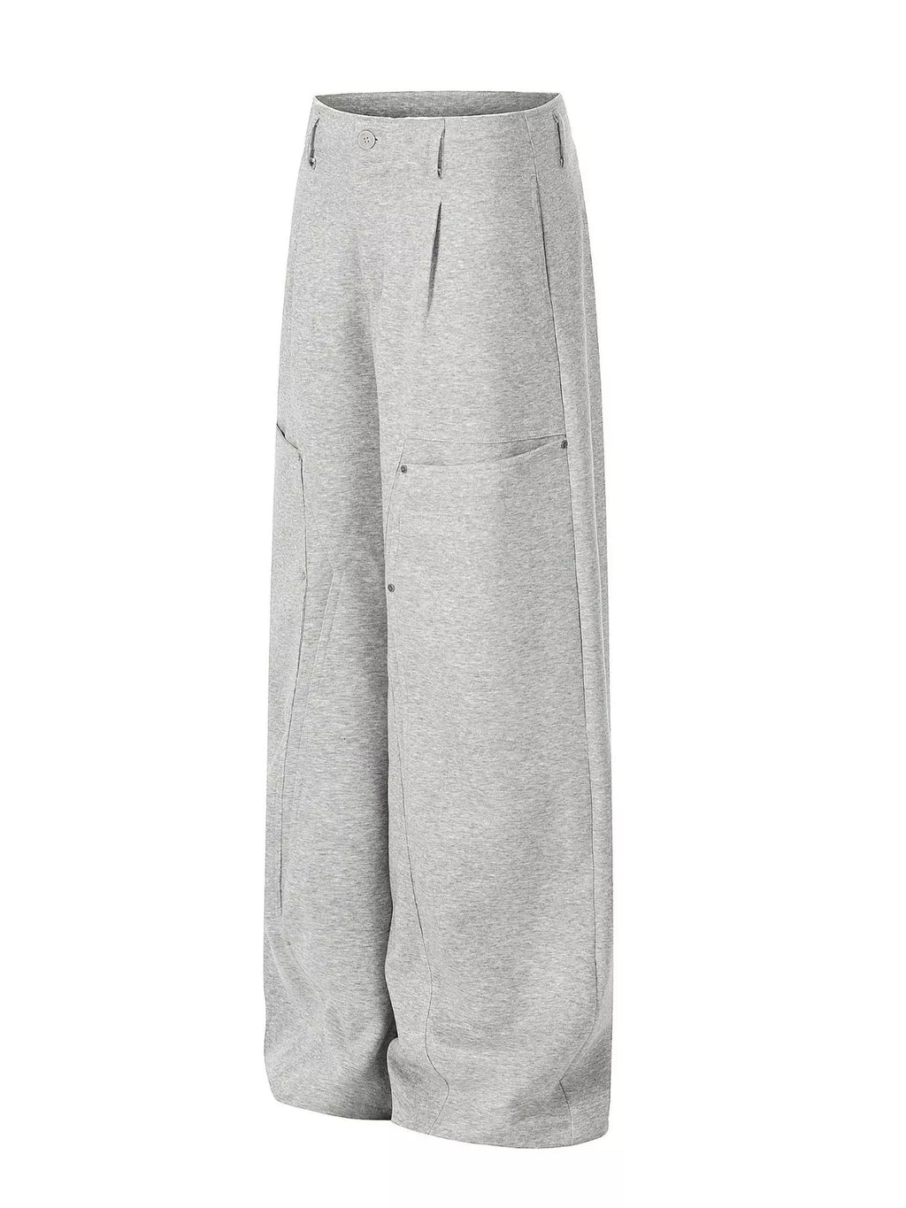 Men's Wide Leg Pants with Pockets