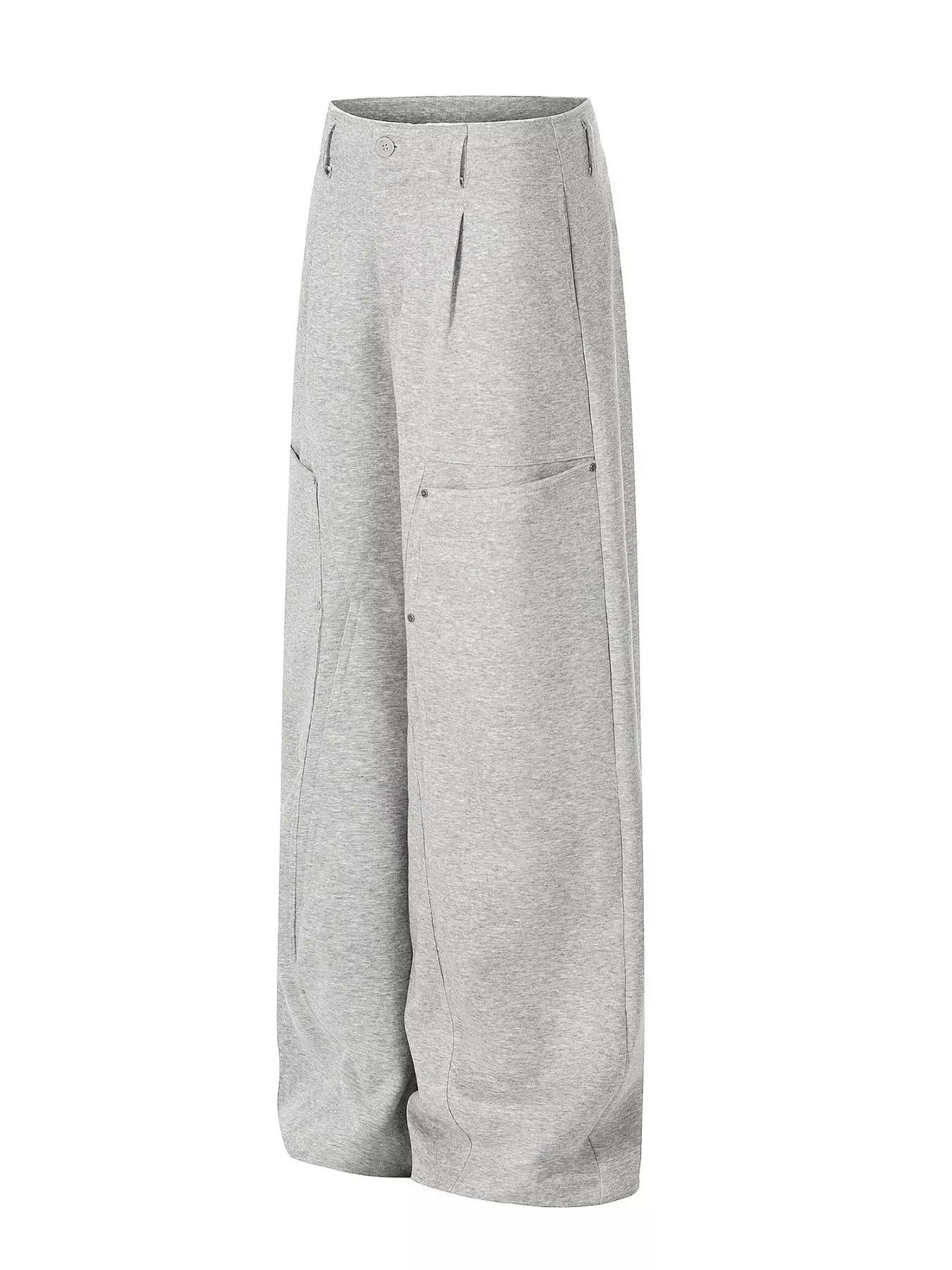 Men's Wide Leg Pants with Pockets