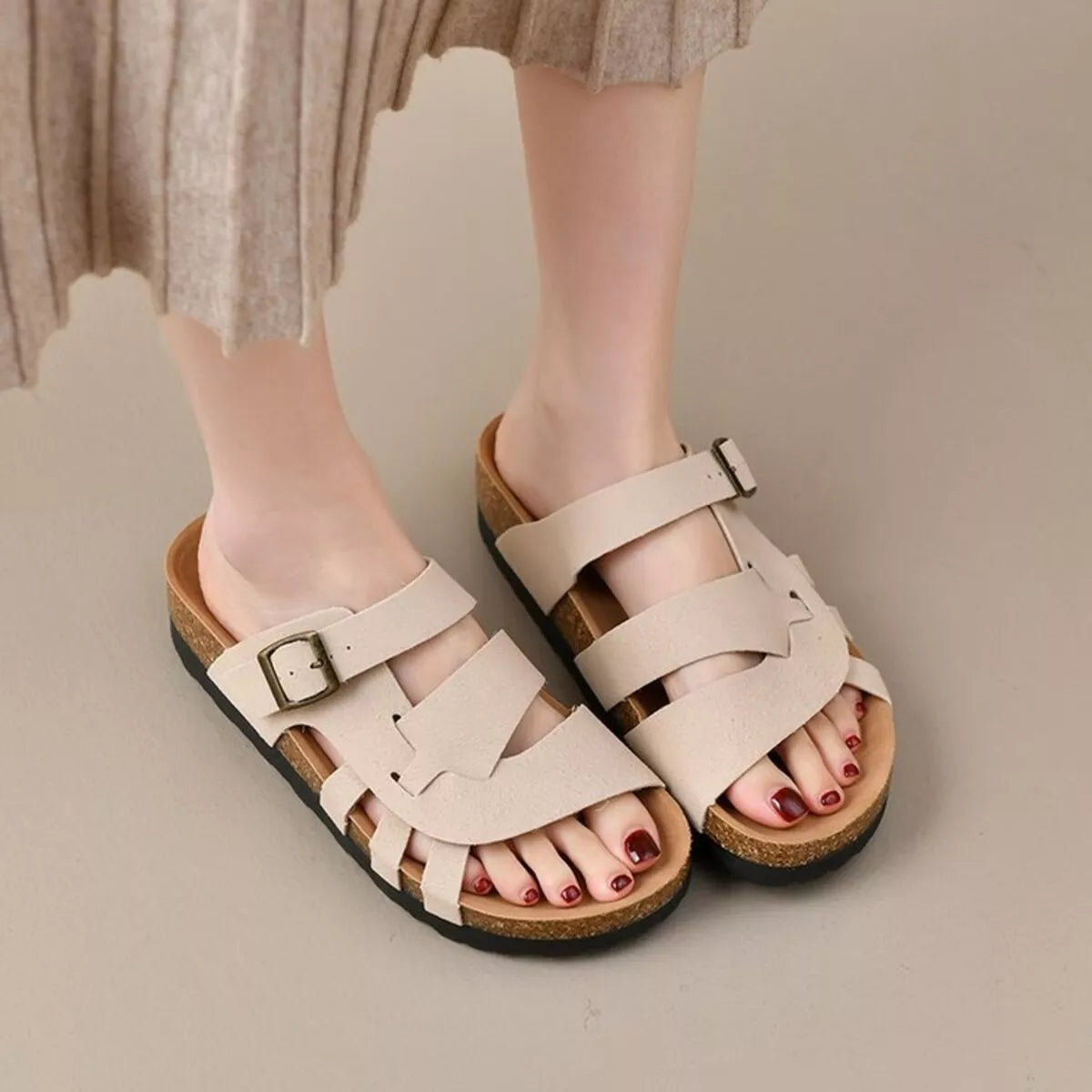 Open Toe Platform Sandals