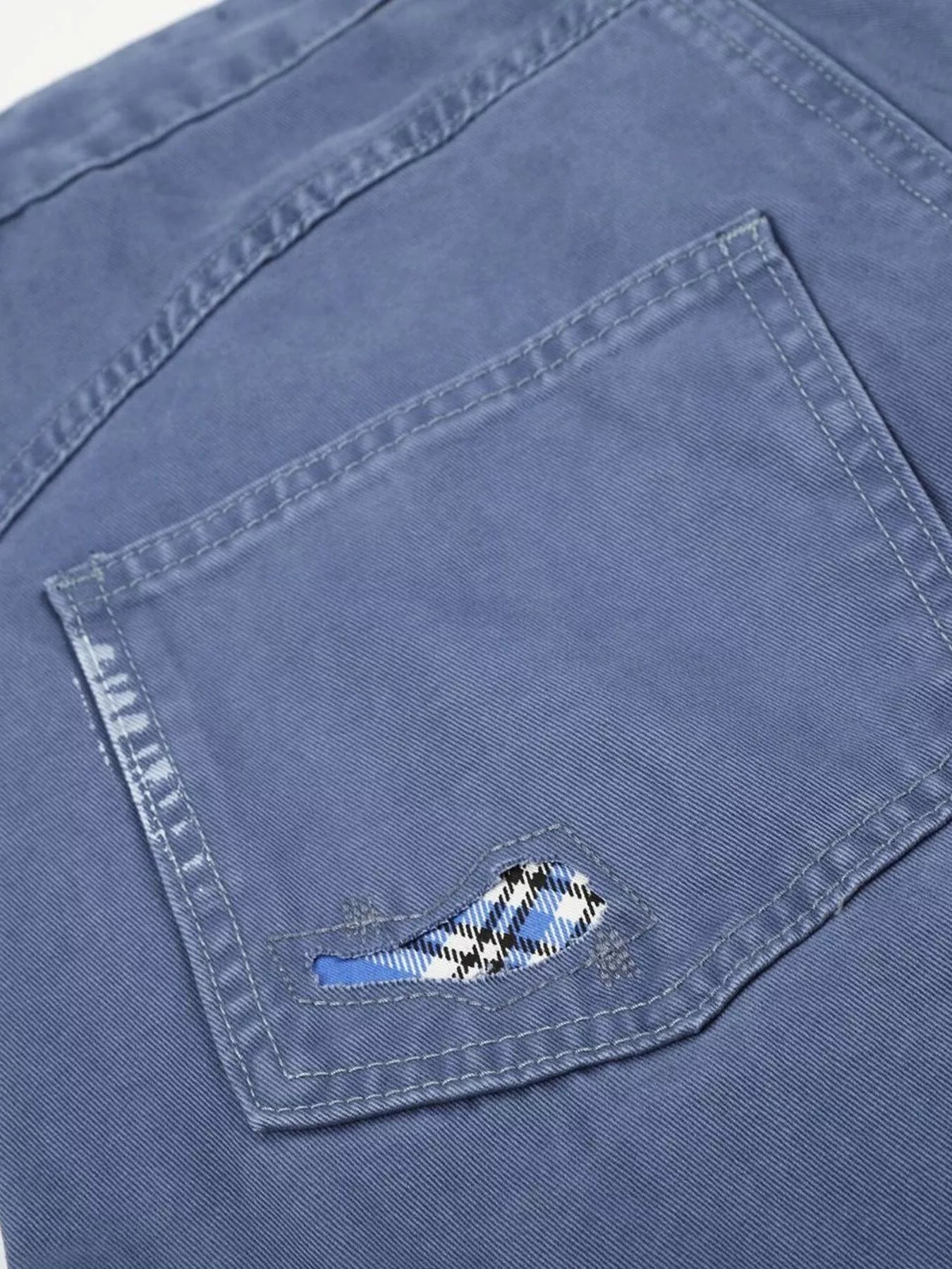 Men's Distressed Cargo Capris