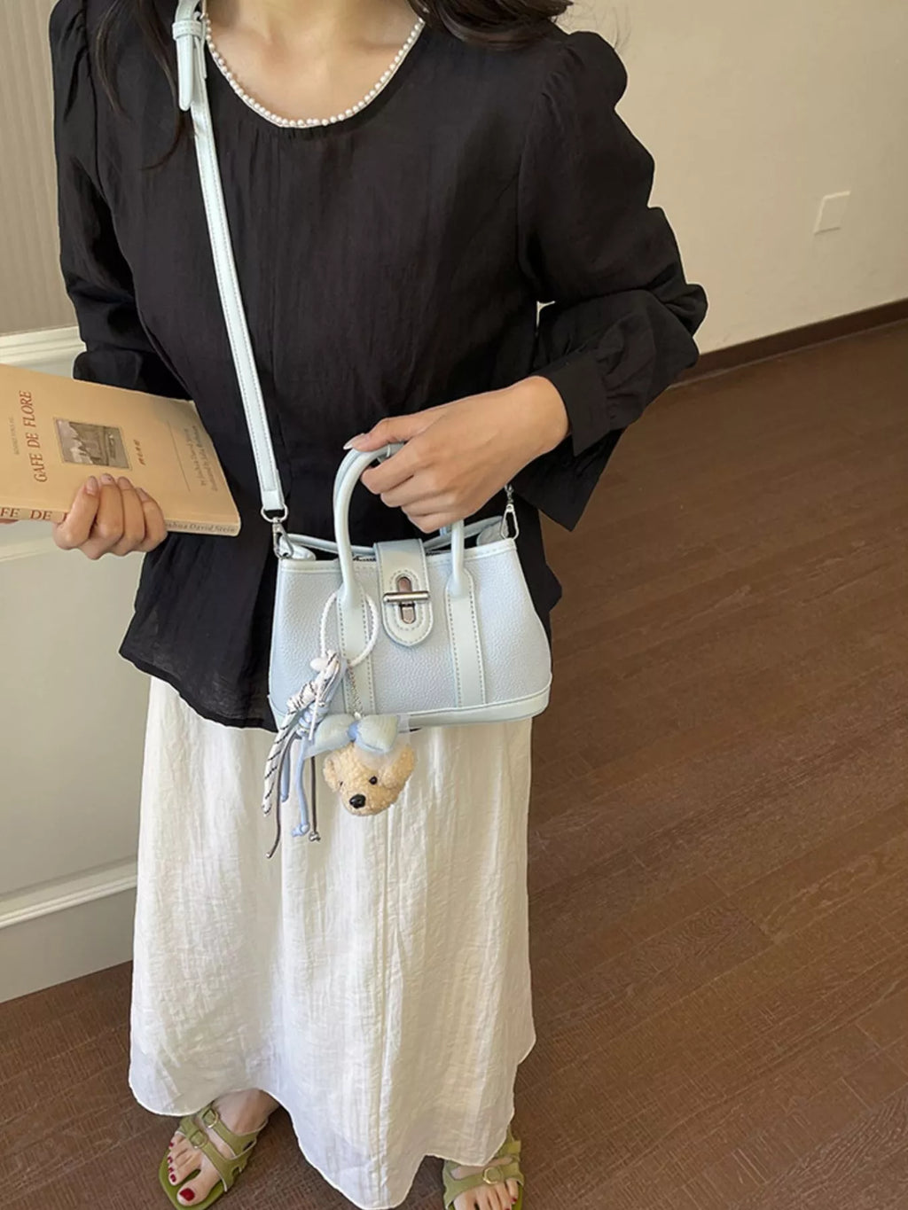 Top Handle Crossbody Bag