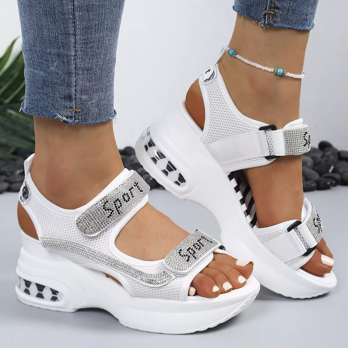 Open Toe Platform Sandals