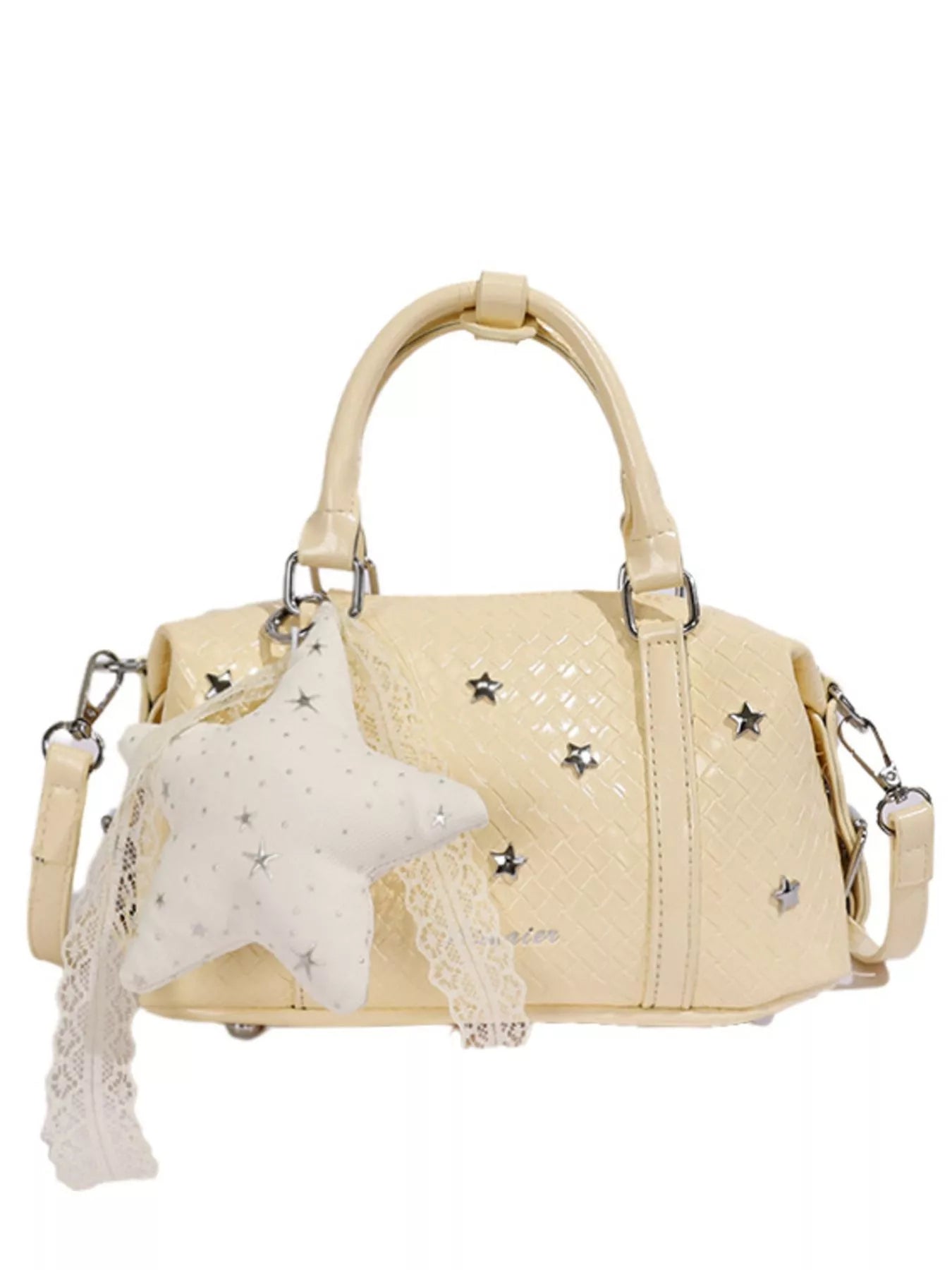 Star-Embellished Crossbody Bag
