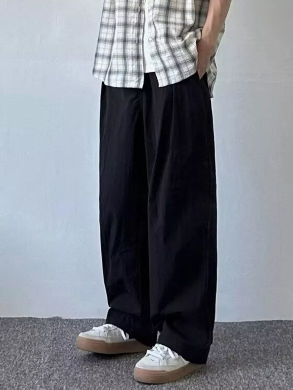 Men's Plus Size Loose Fit Casual Pants