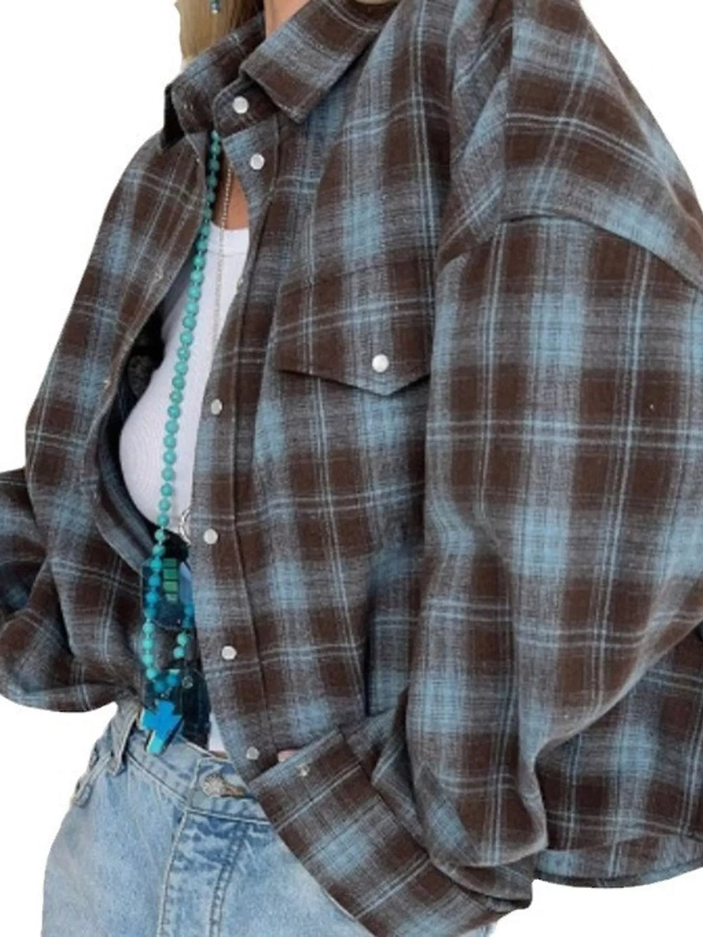 Plaid Button Up Shirt