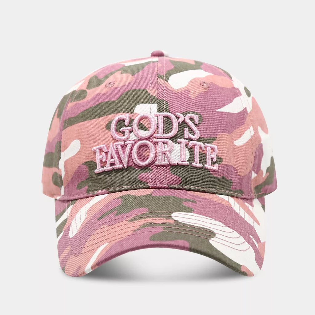Camouflage Embroidered Baseball Cap