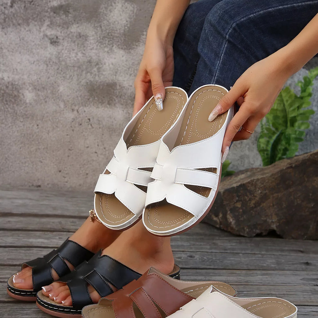 Open Toe Wedge Sandals