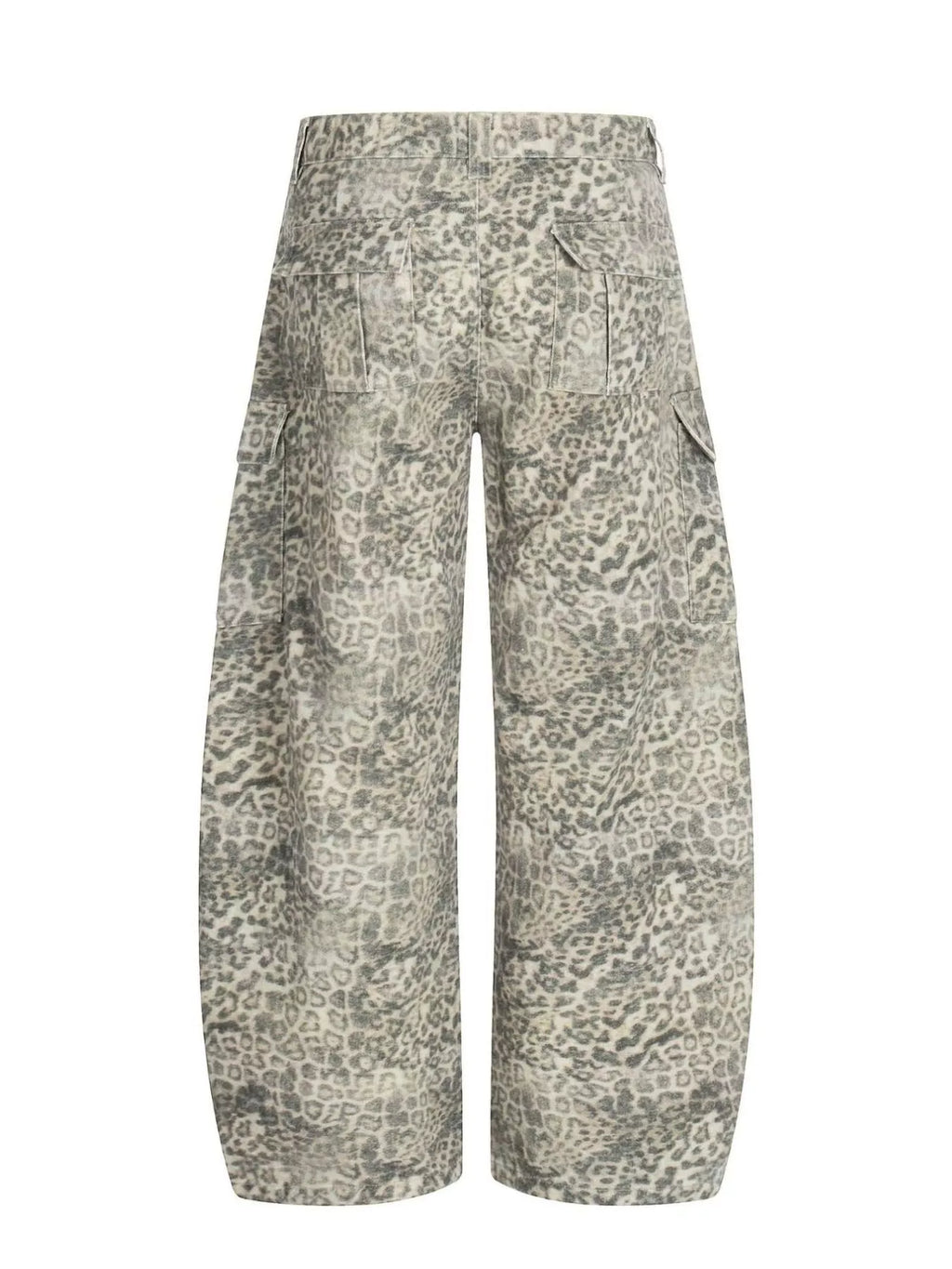 Men's Leopard Print Cargo Pants