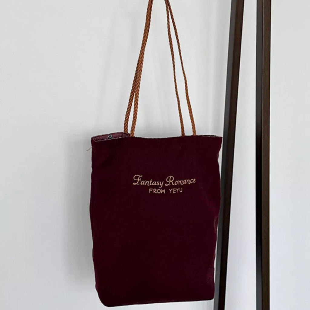 Corduroy Tote Bag