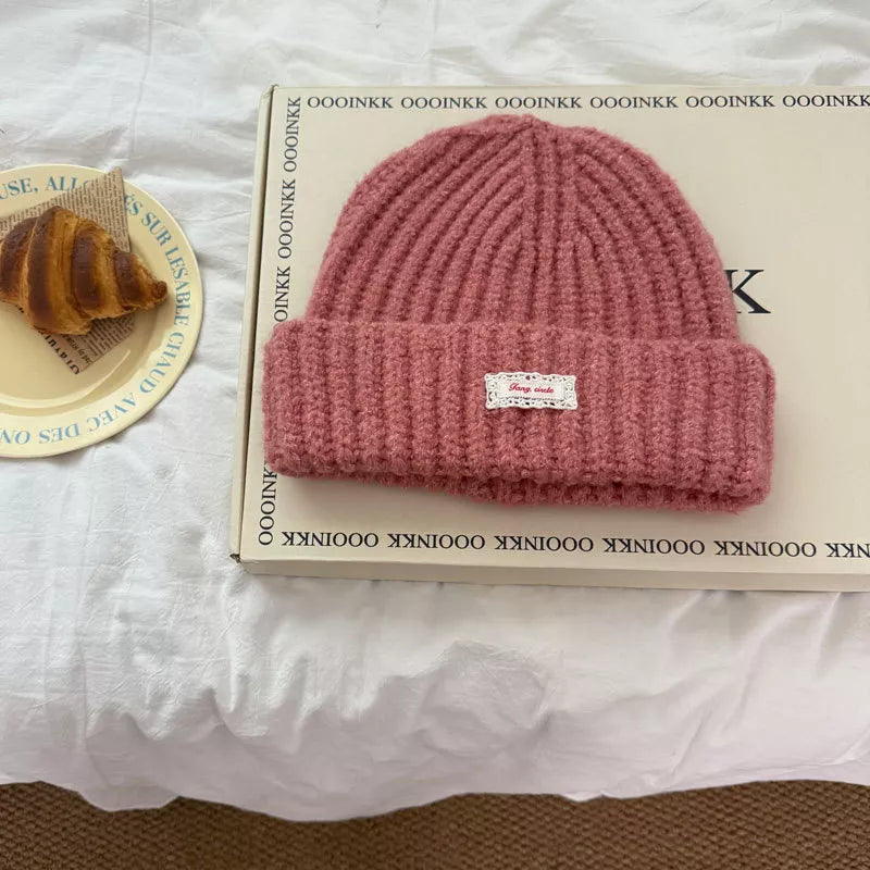 Warm Knitted Beanie Hat