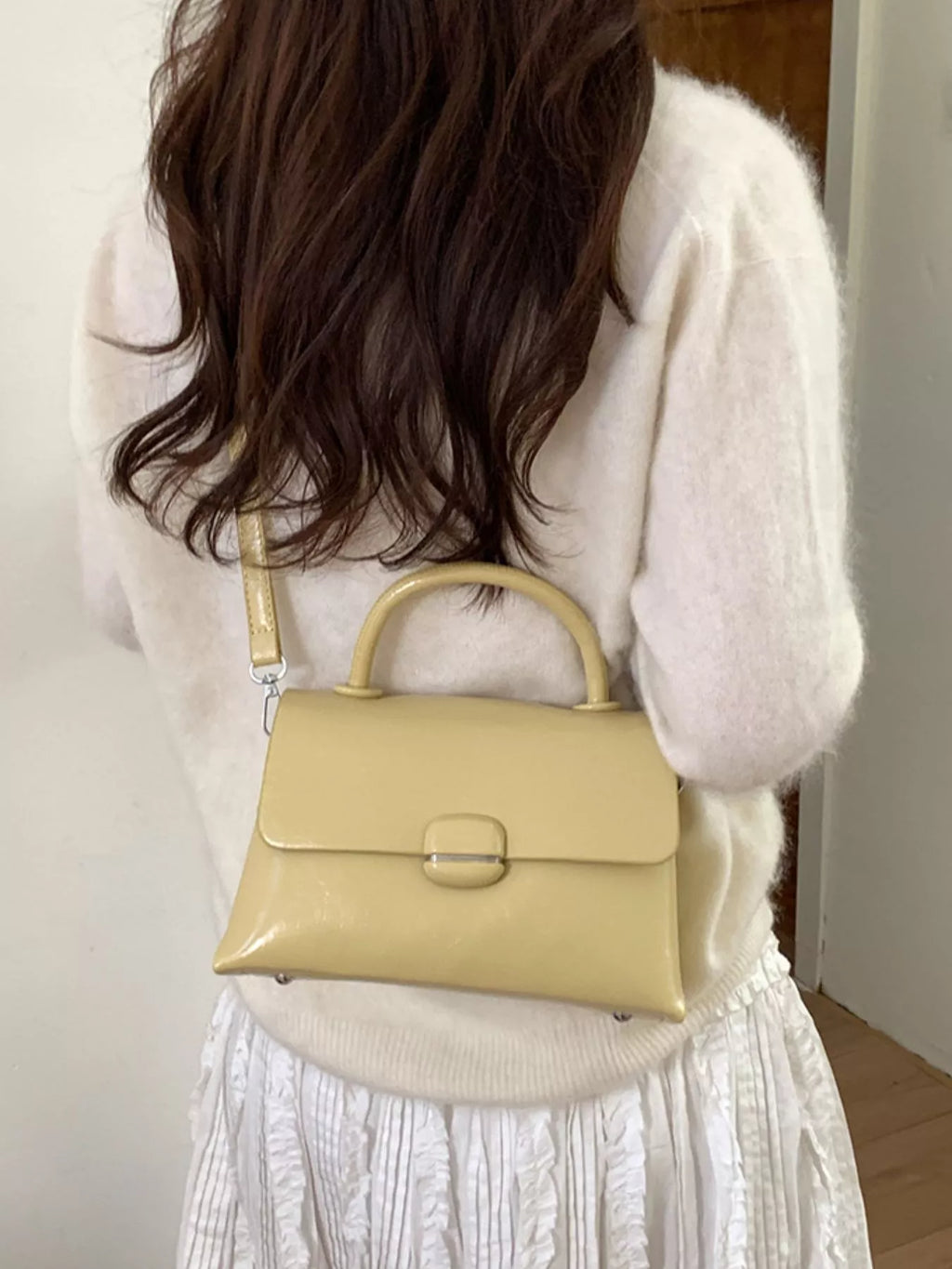 Top-Handle Crossbody Bag