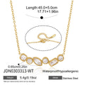 Zircon Pendant Necklace Collection
