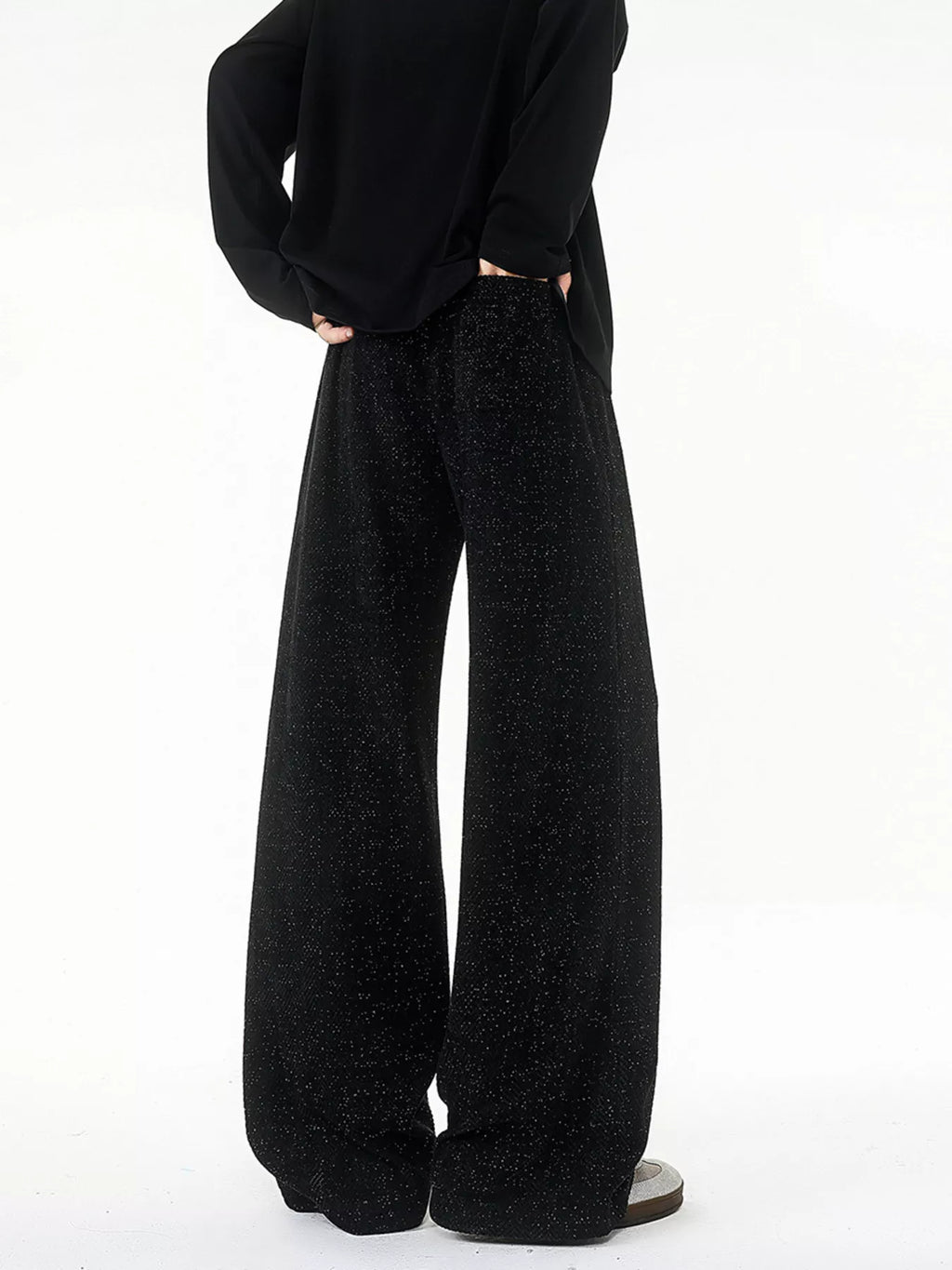 Men's Plus Size Relaxed Fit Textured Knit Pants