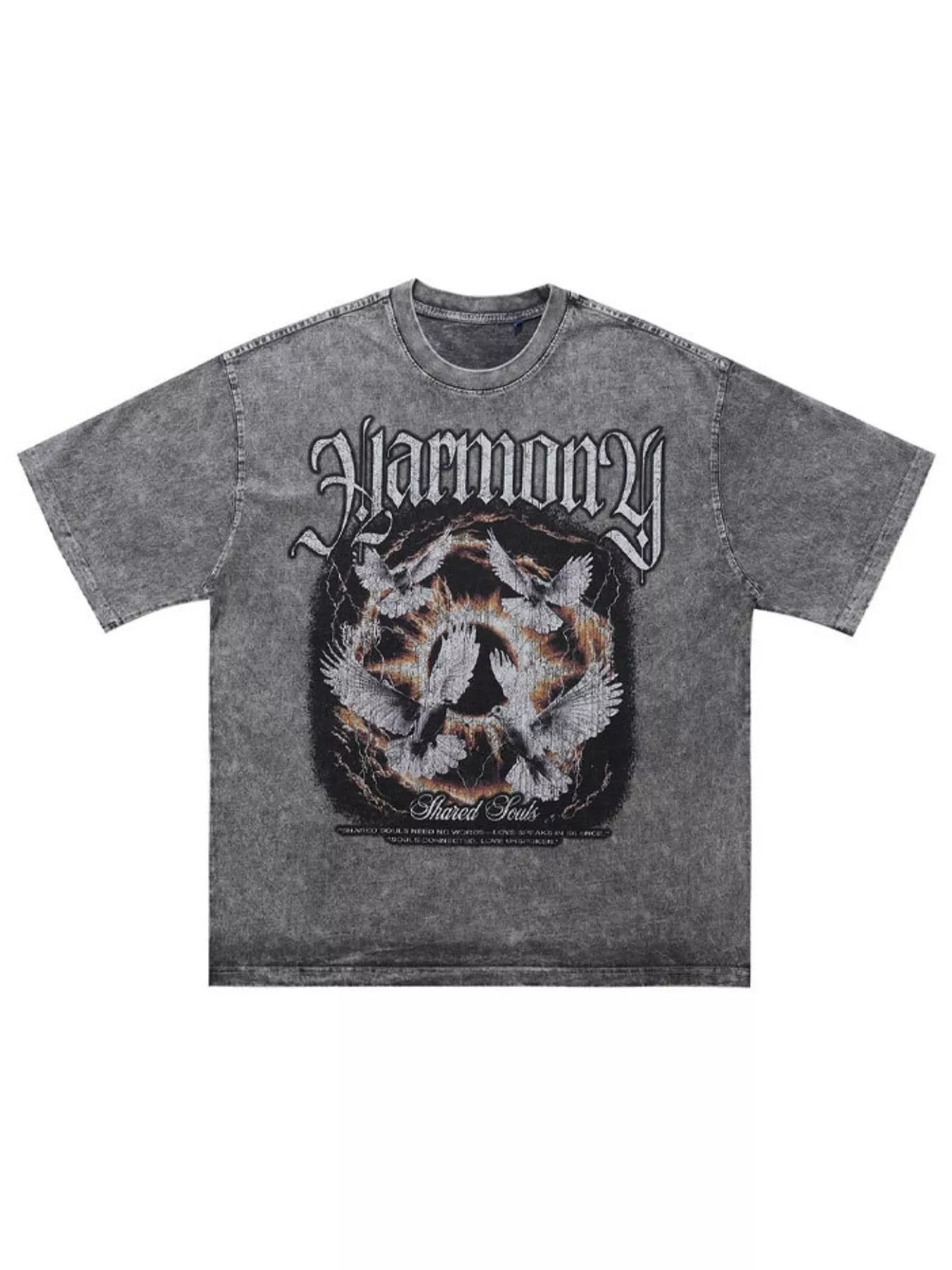 Men's Vintage Graphic Washed T-Shirt