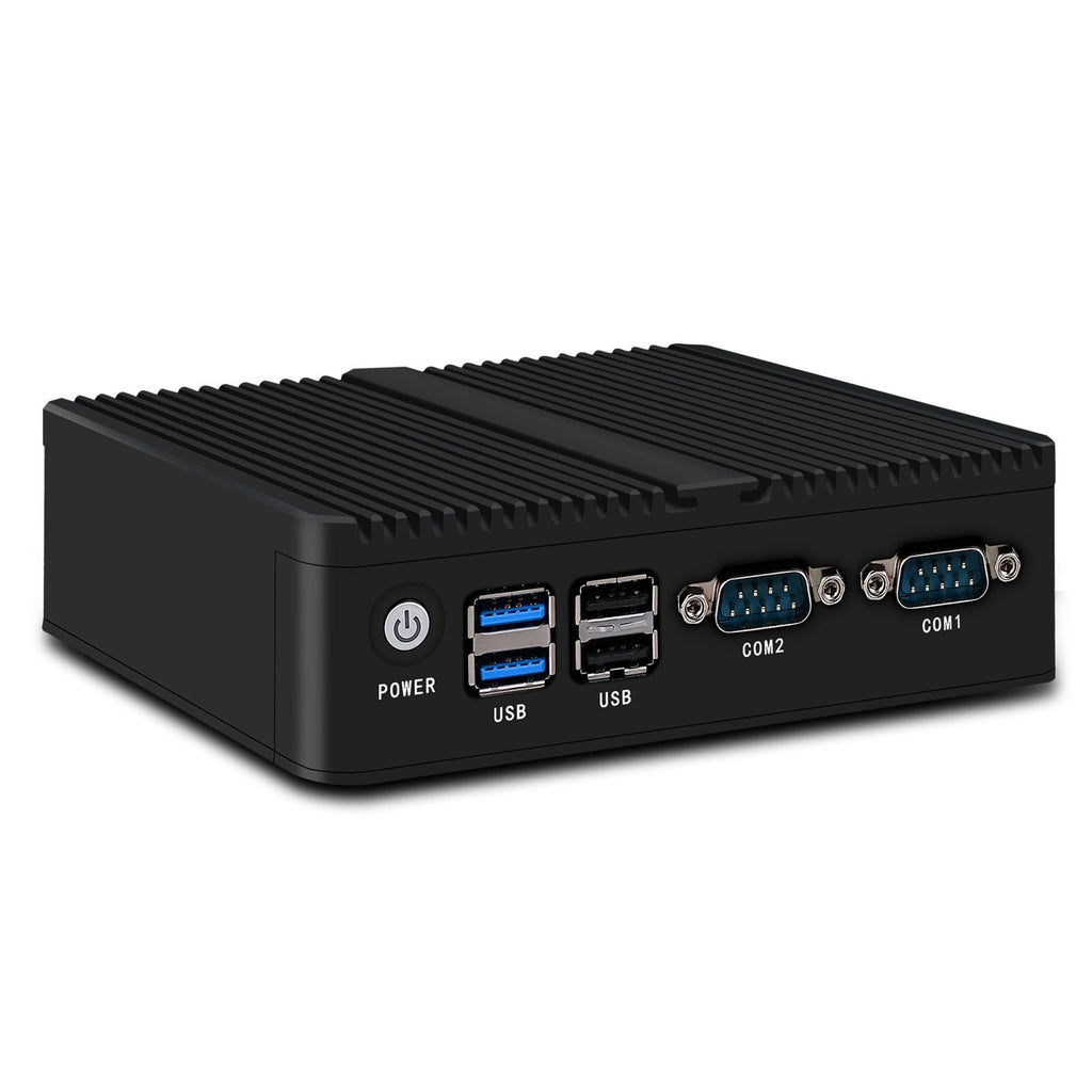 Industrial Control Quad-core Dual-network Microcomputer Embedded Fanless Mini-host