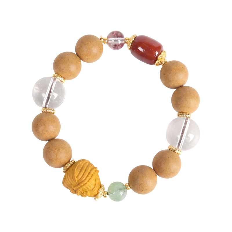 Versatile And Minimalist Chinese Herbal Bracelet