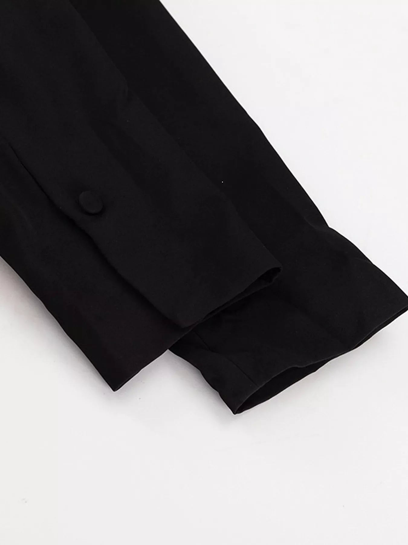 Button-Down Blazer Dress with Cut-out Waist