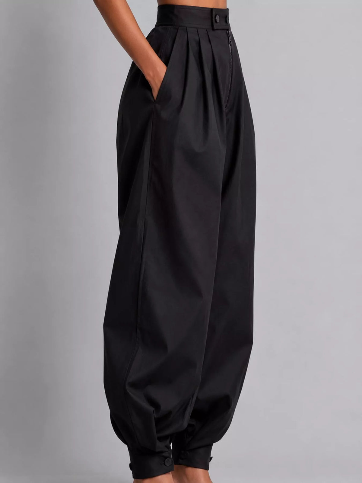 Full Size High-Waisted Balloon Leg Jeans Plus Size