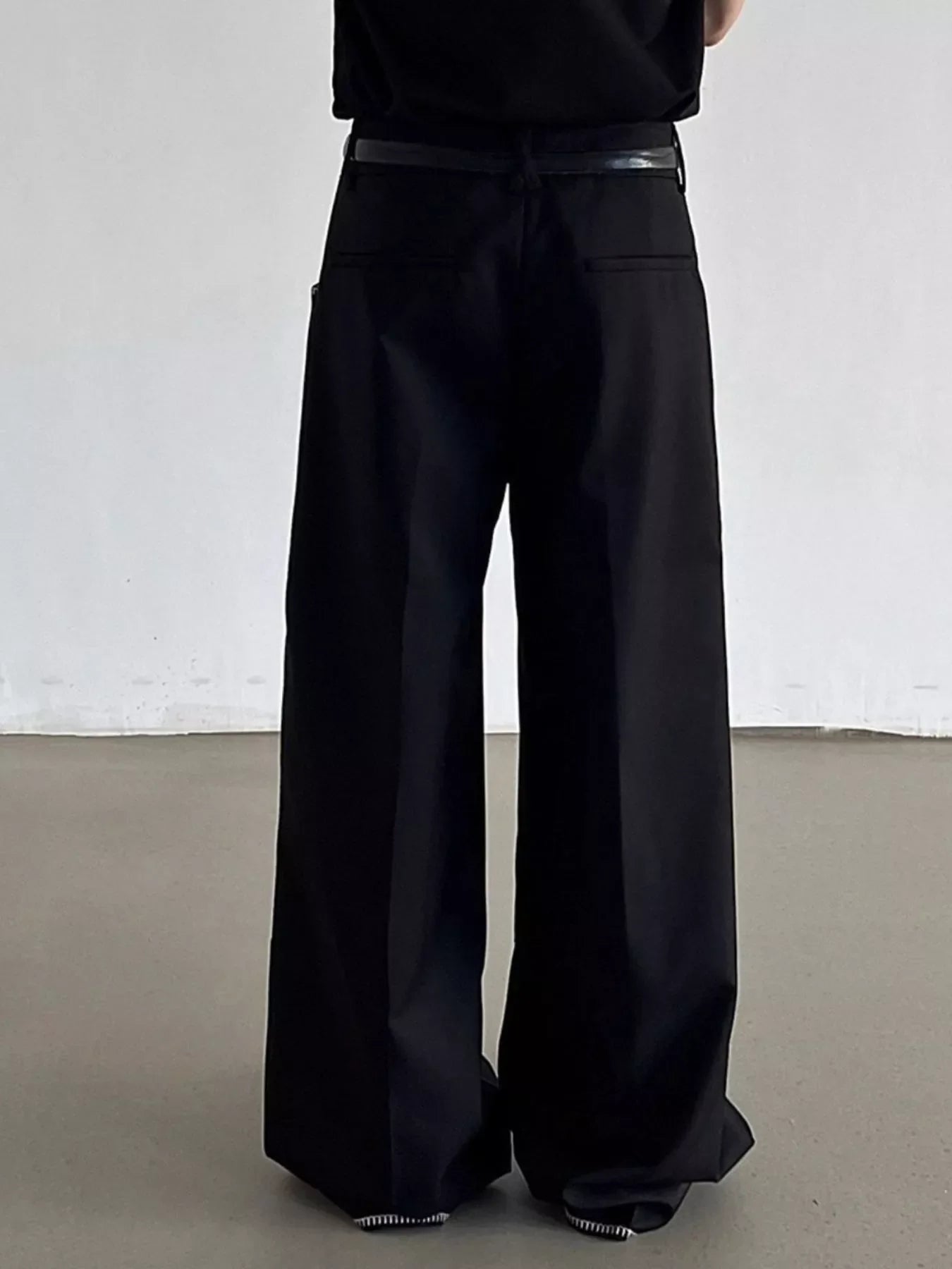 Men's Wide Leg Dress Pants