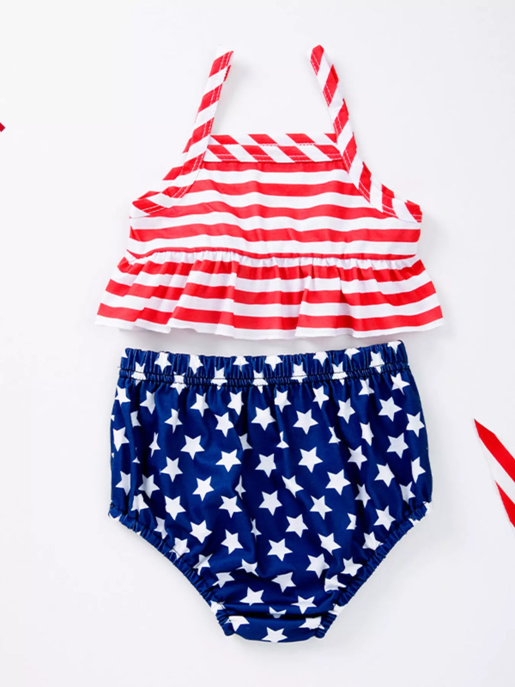 Children's Patriotic Star-Spangled Outfit Set
