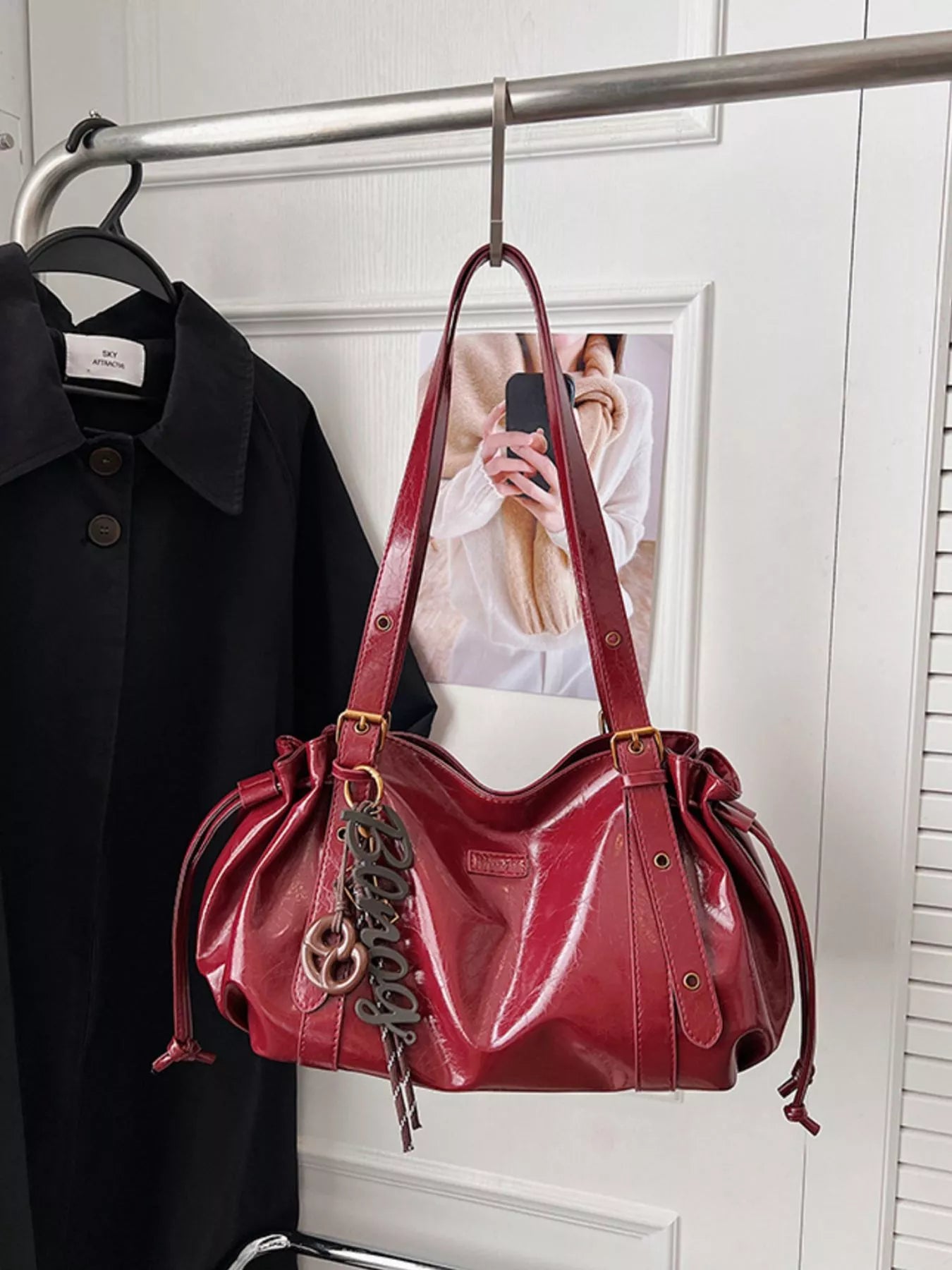 Adjustable Strap Shoulder Bag