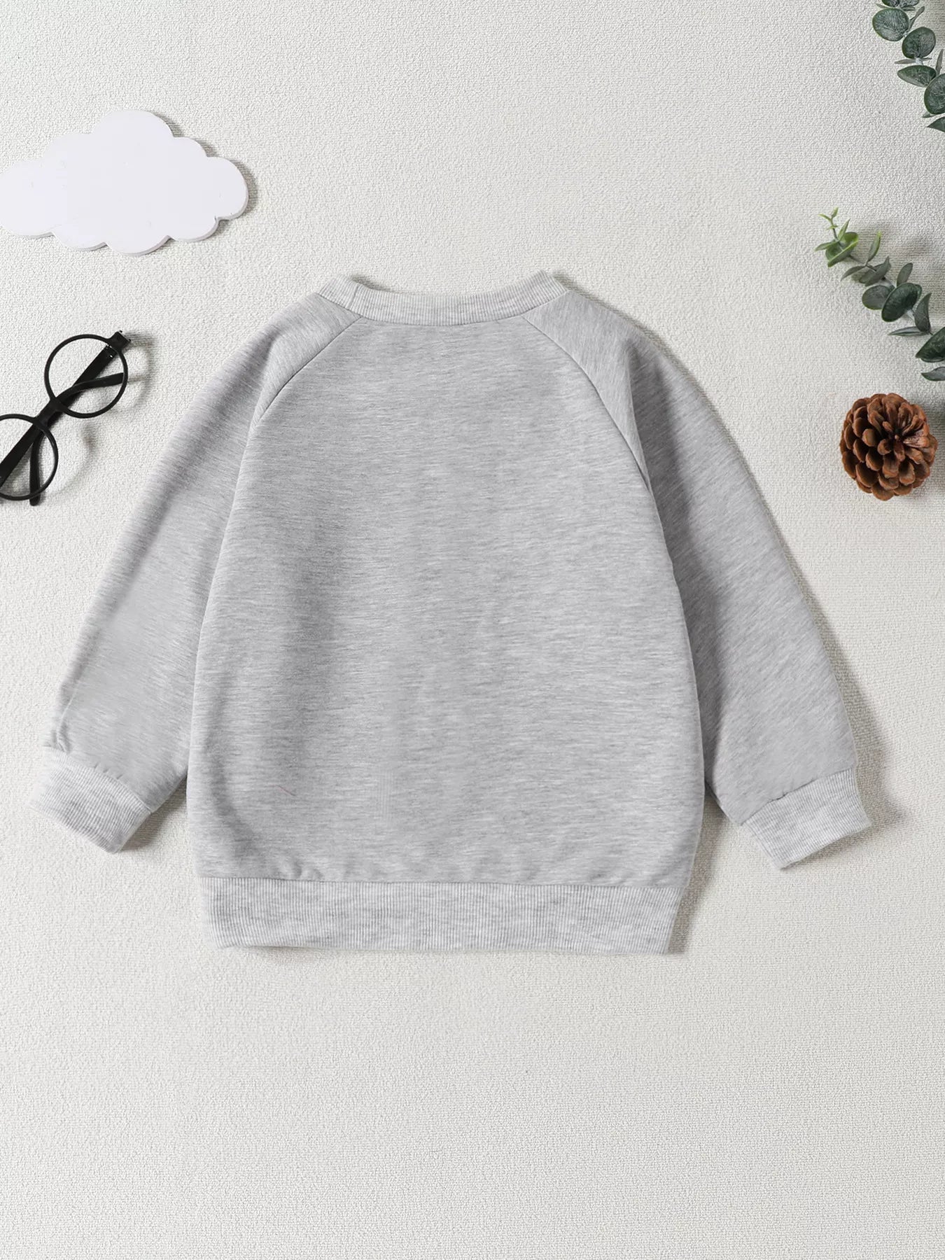 Children's Graphic Round Neck Sweatshirt