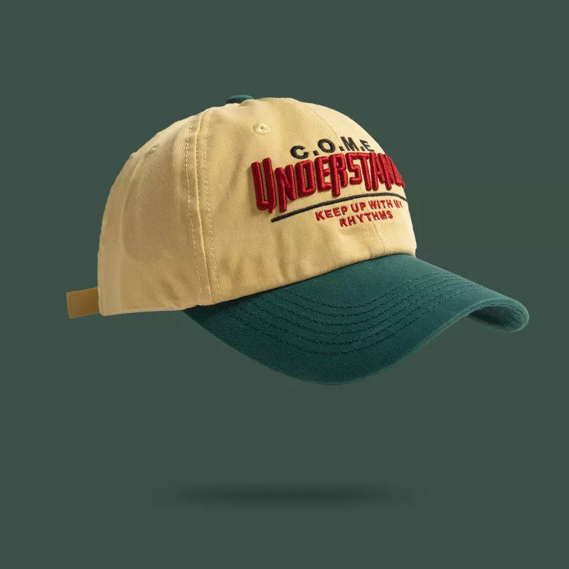 Embroidered Letter Baseball Cap