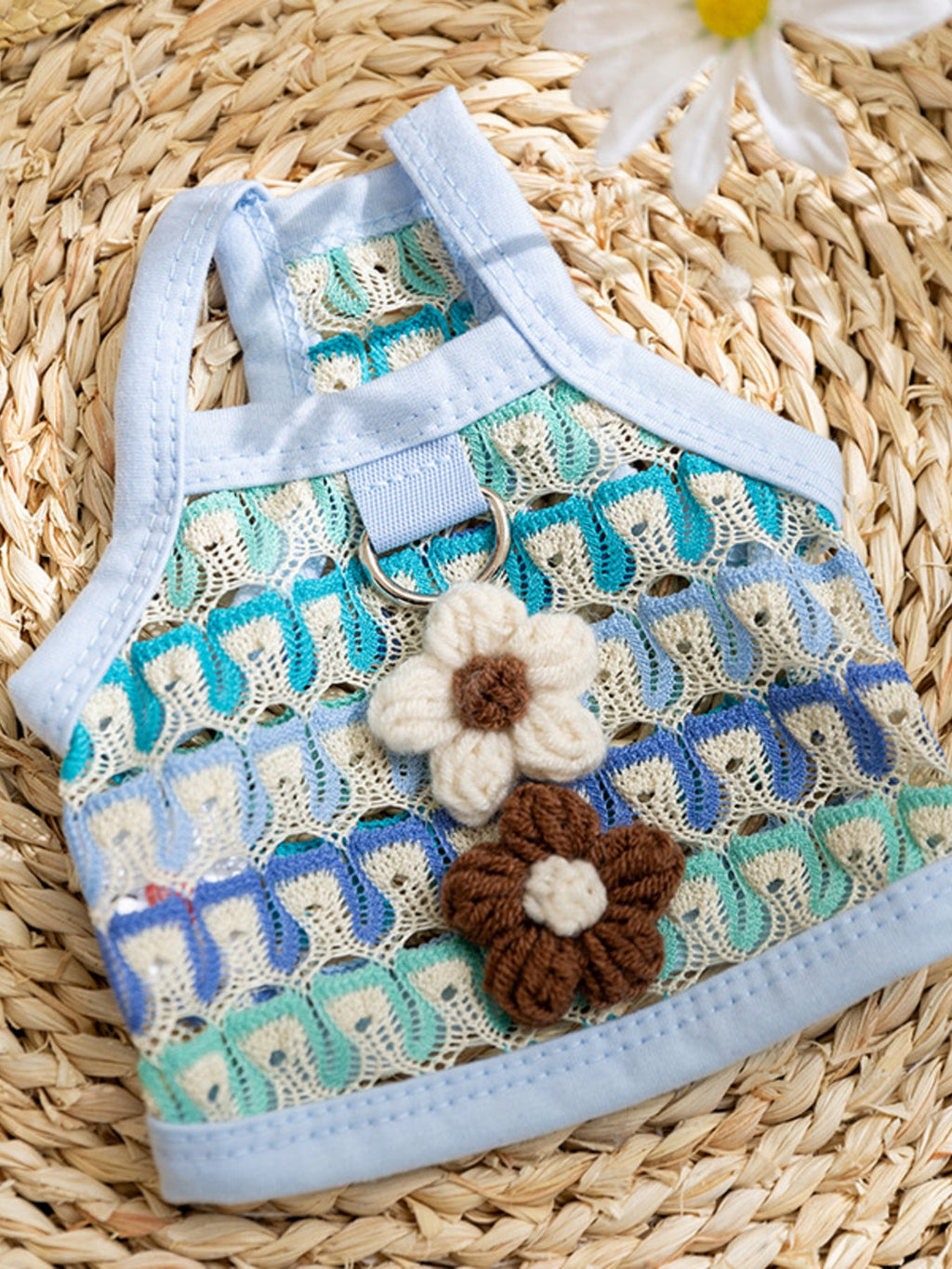 Floral Breathable Pet Top