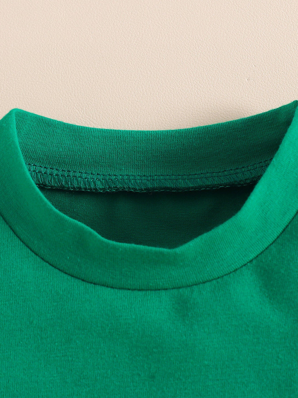 Children's Duck Round Neck Tee and Shorts Set