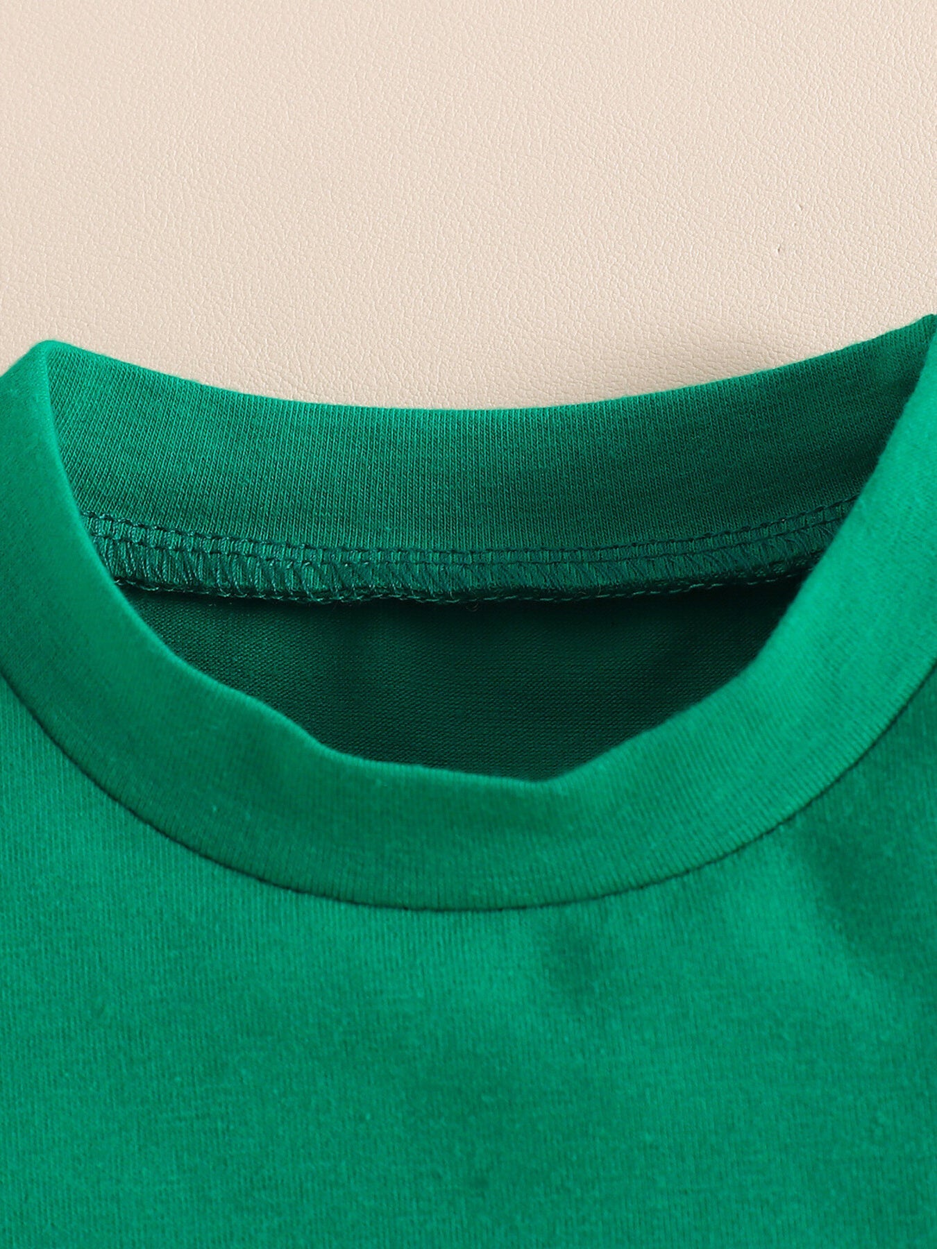 Children's Duck Round Neck Tee and Shorts Set