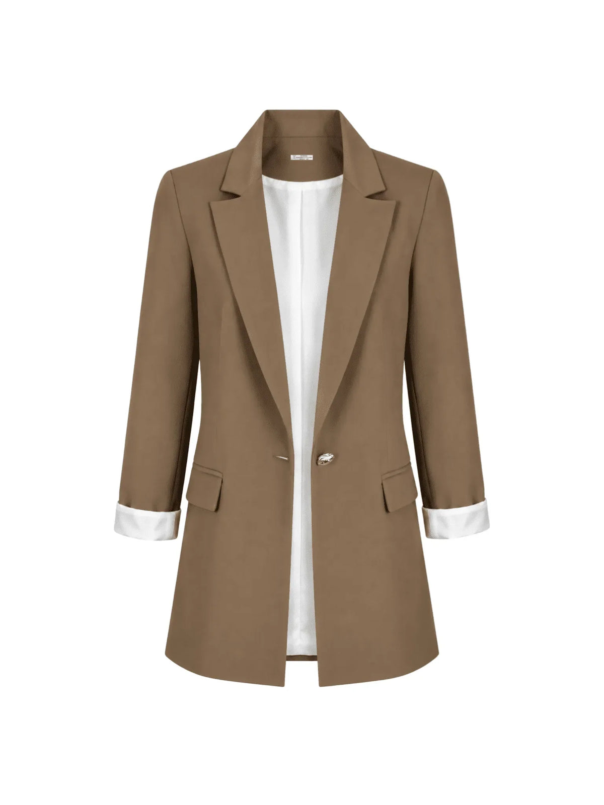 Women's Tailored Crepe Blazer | Long Sleeve Everyday Jacket