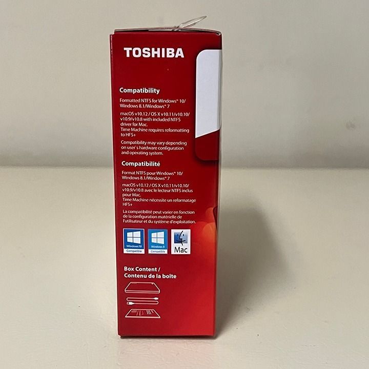 Toshiba Canvio Connect II 3TB Portable External Hard Drive USB 3.0 Black HDTC830XK3C1