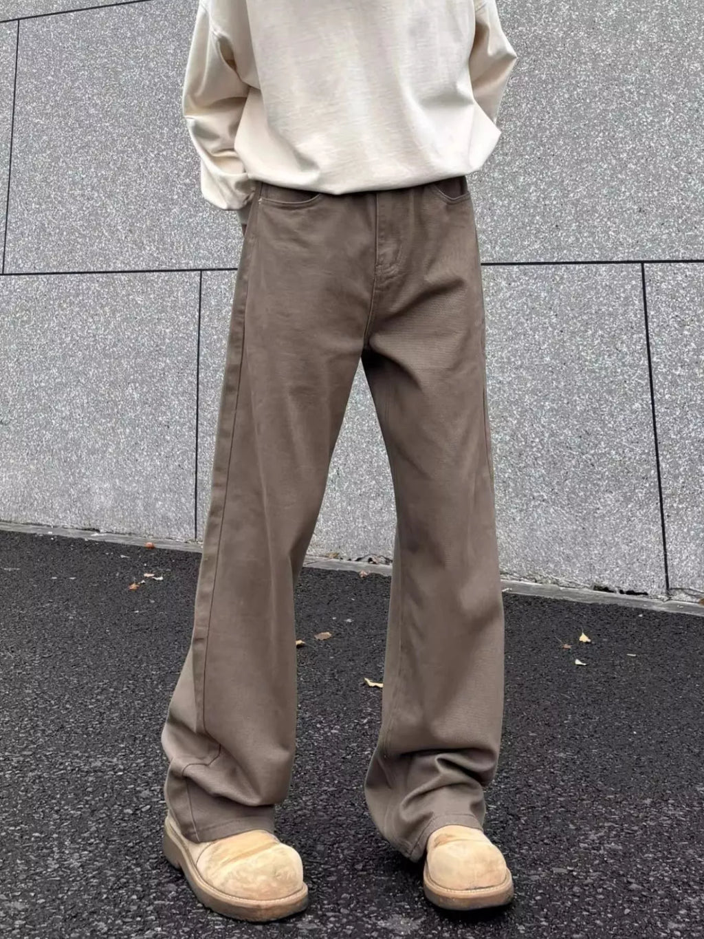 Men's Plus Size Comfortable Wide-Leg Casual Pants