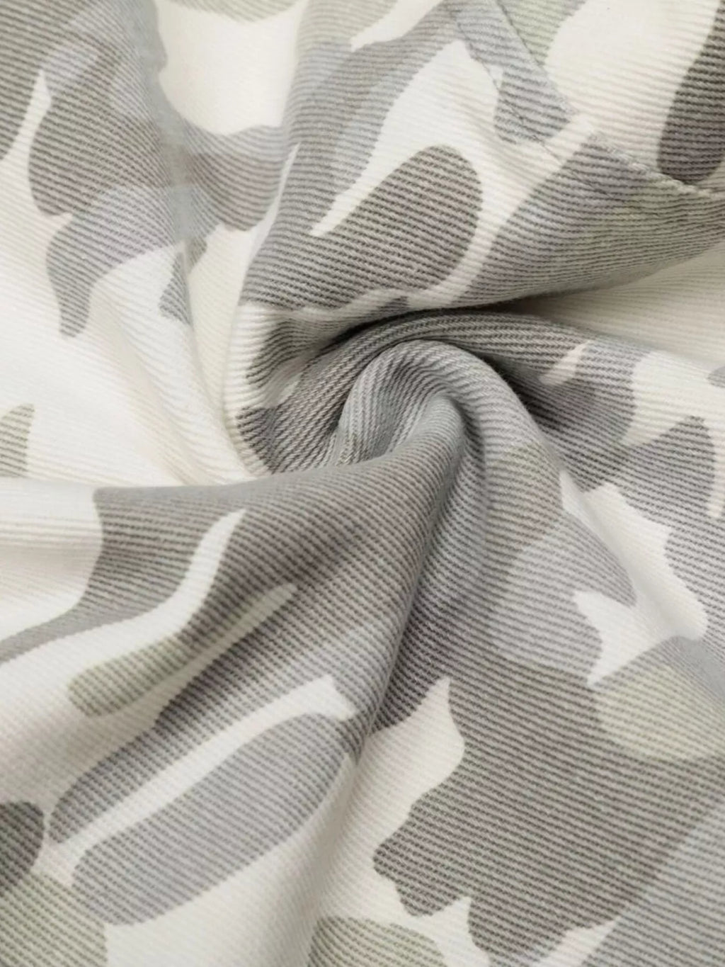 Men's Camouflage Wide-Leg Cargo Pants