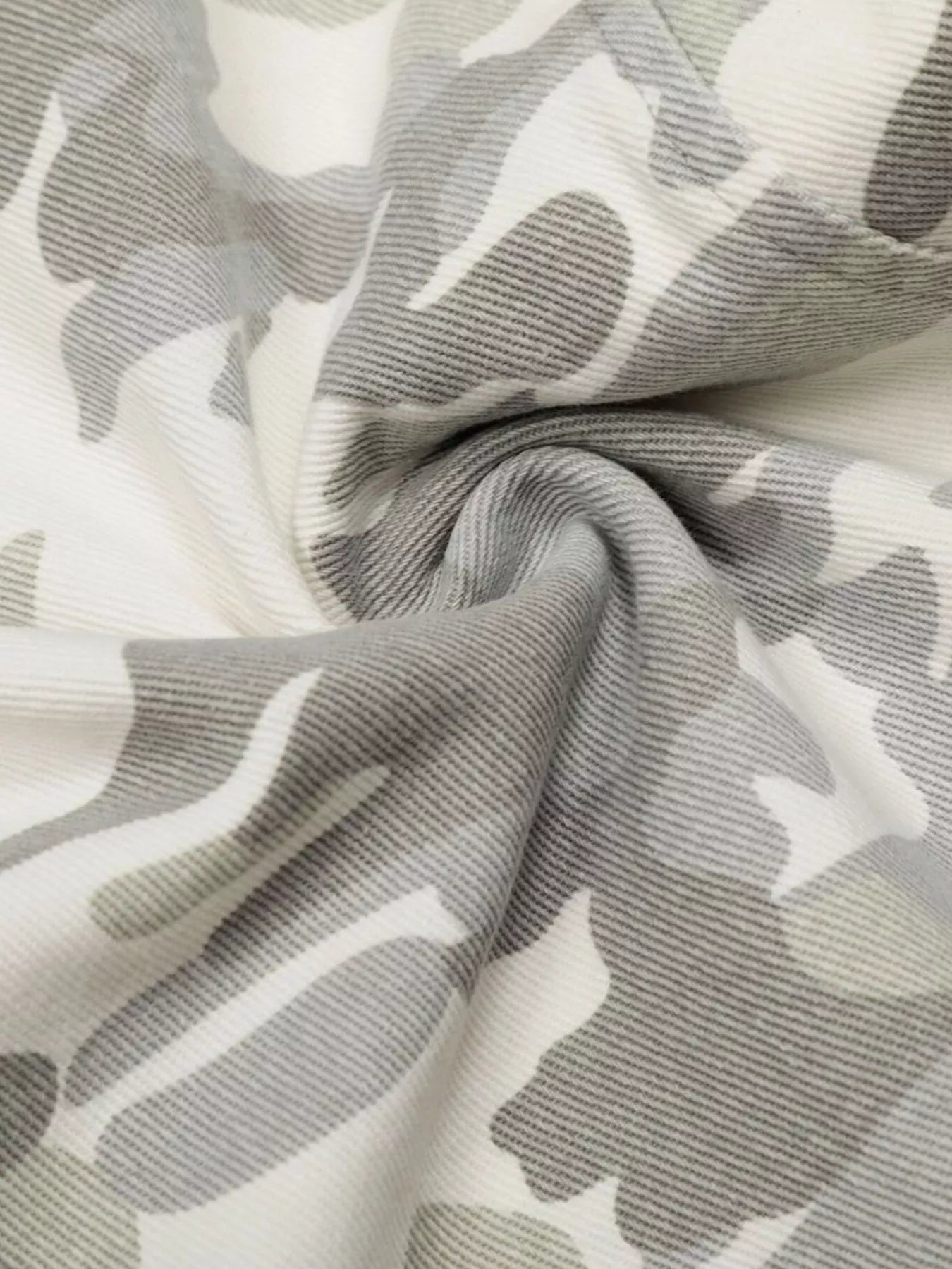 Men's Camouflage Wide-Leg Cargo Pants