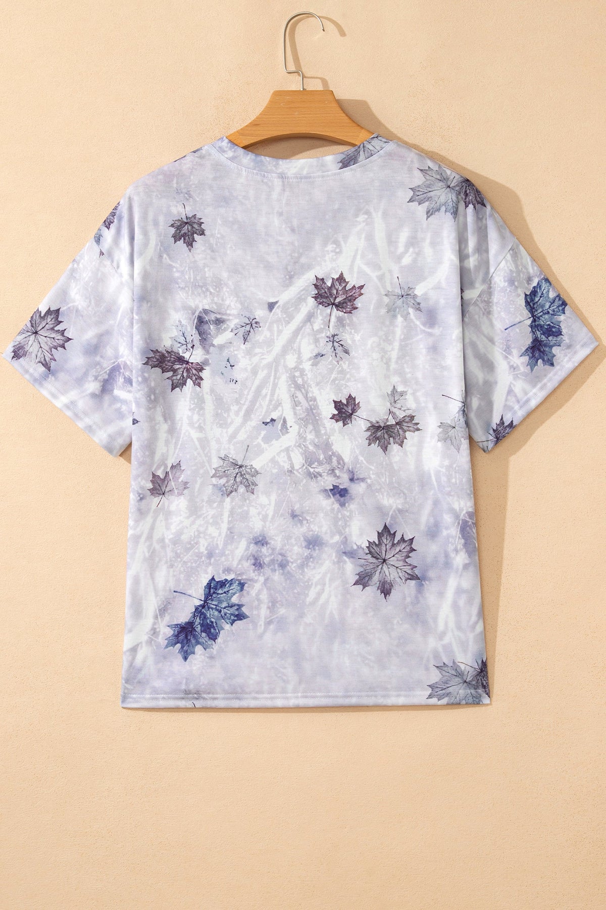 Camo Woodland Drop Shoulder Tunic Tee