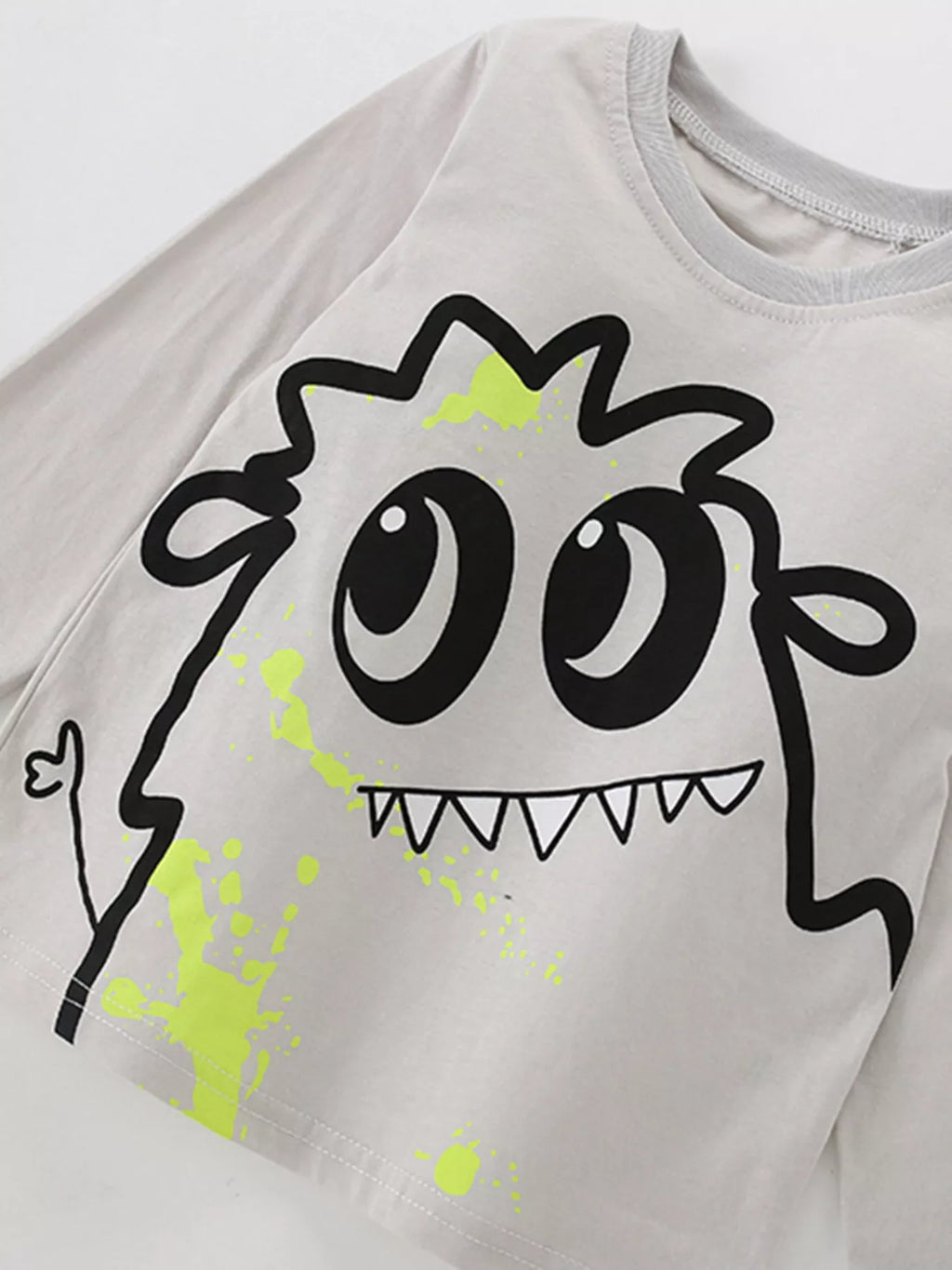 Children's Cute Graphic Long Sleeve T-Shirt