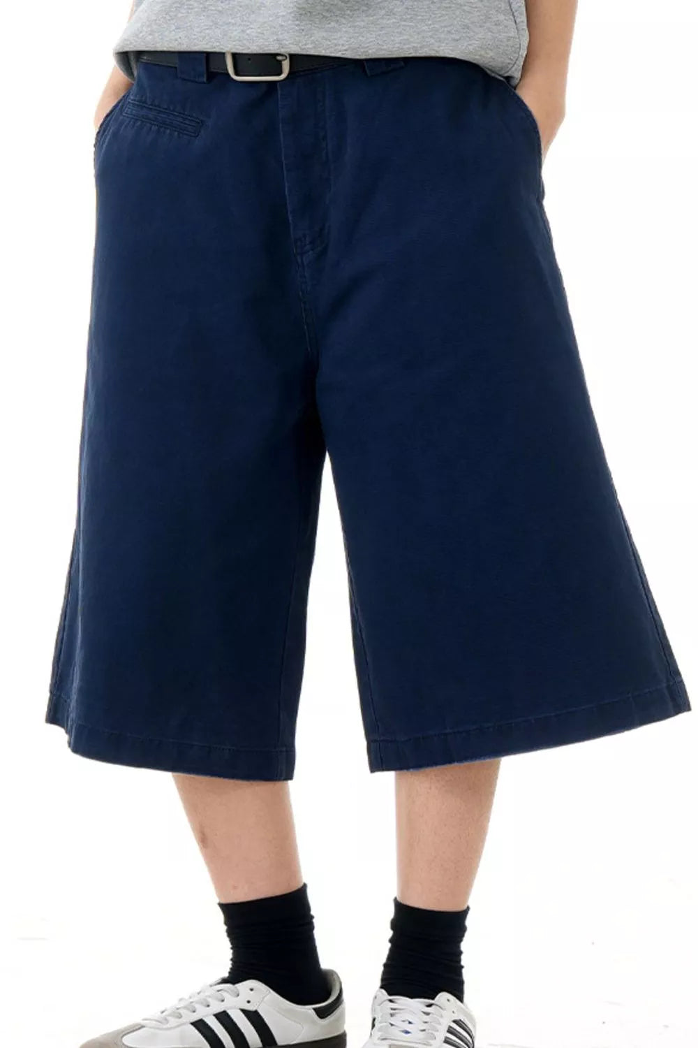 Men's Wide-Leg Casual Shorts