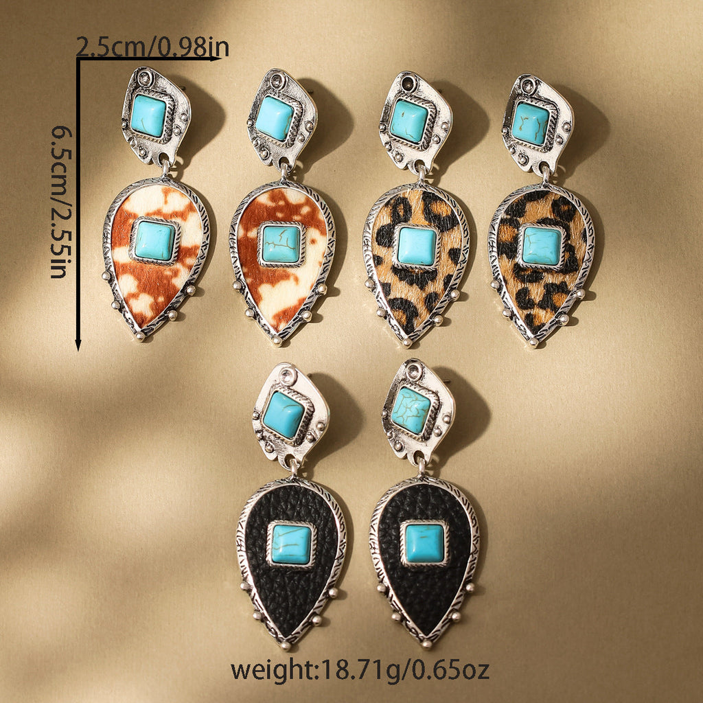Fashionable Denim-style Creative Niche Stud Earrings